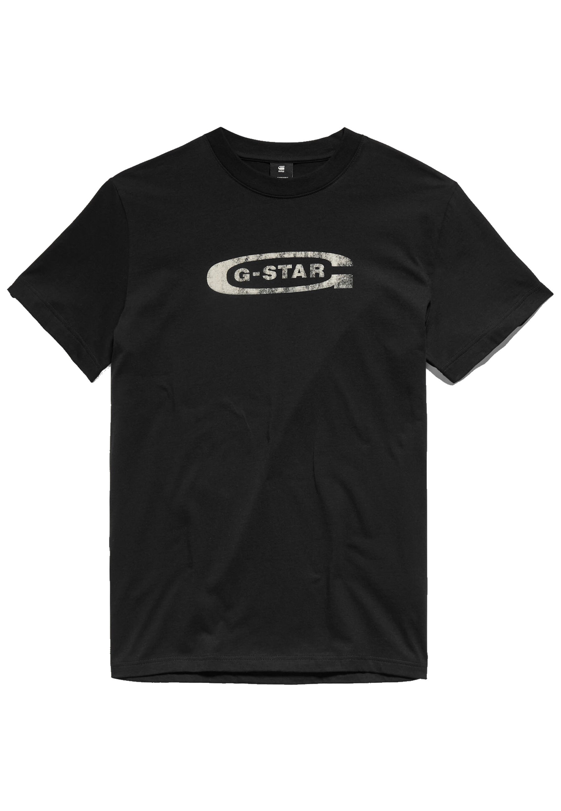 G-STAR T-Shirt DISTRESSED OLD SCHOOL LOGO Kurzarmshirt 