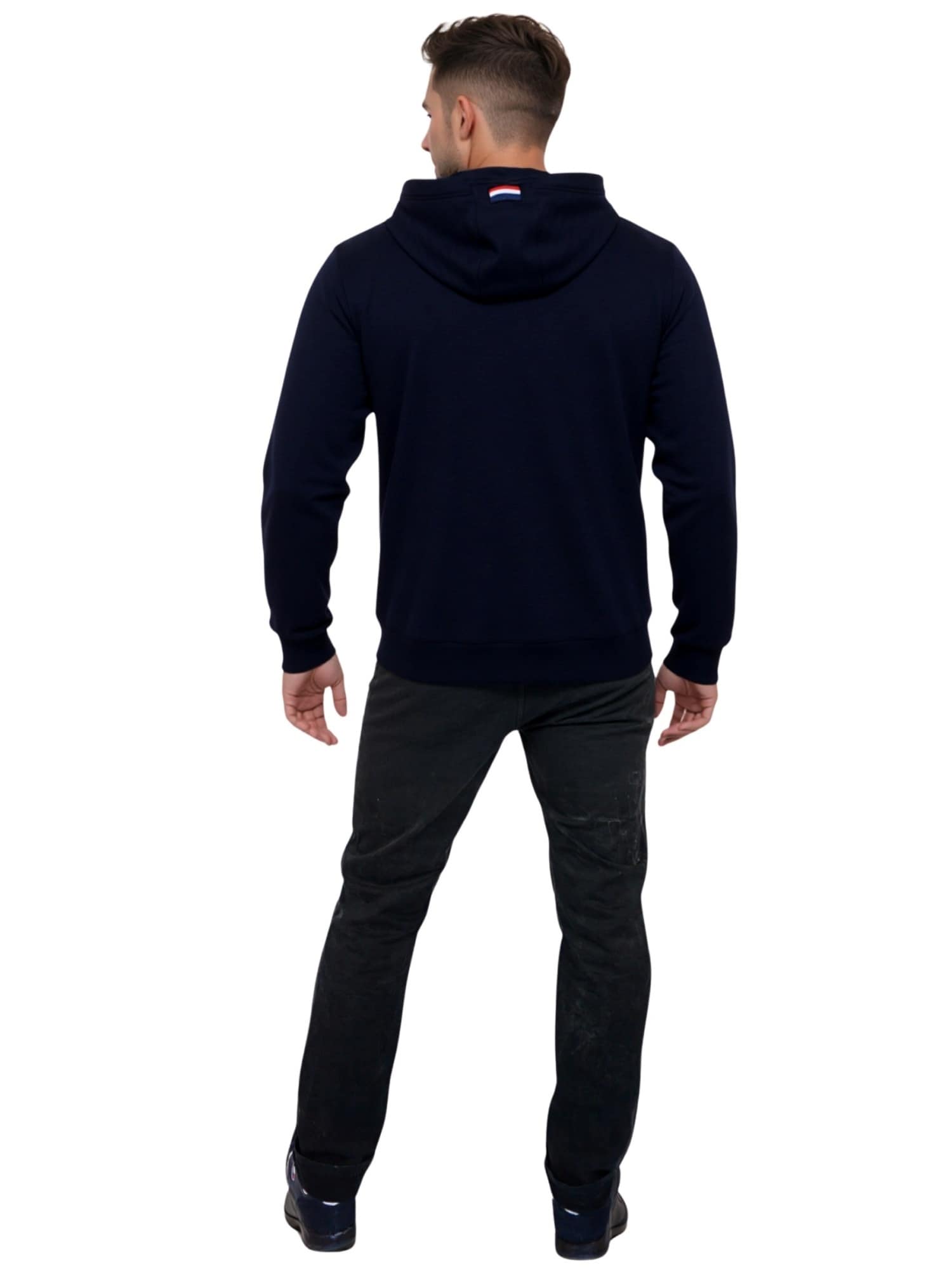 U.S. POLO Jacke Basic Sweatjacke mit Kapuze 