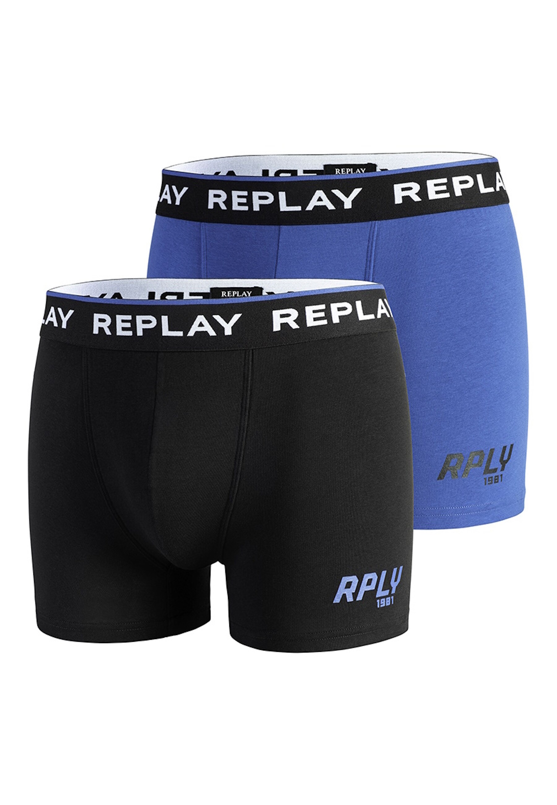 Replay Unterhose Trunks 2er Pack 