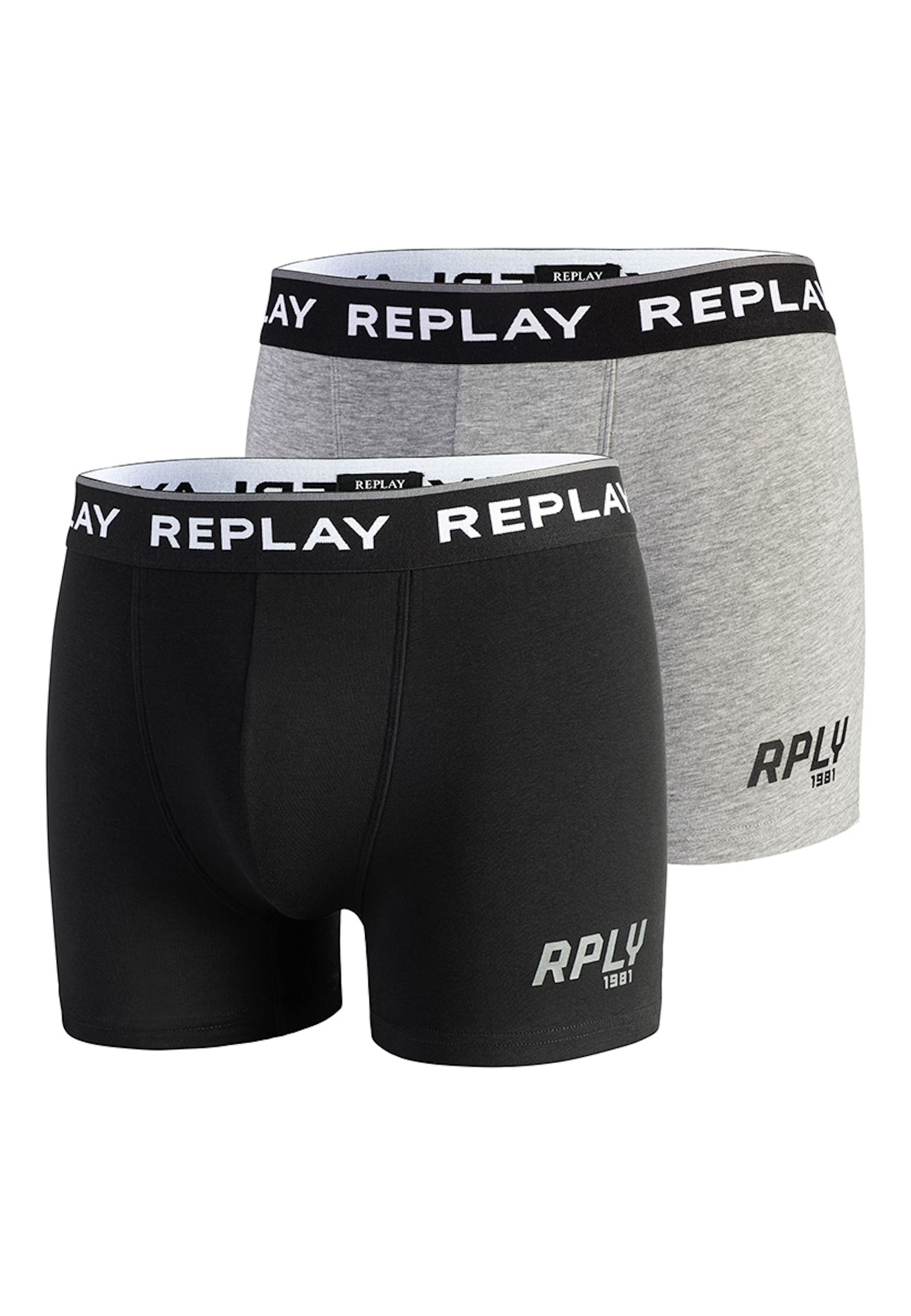 Replay Unterhose Trunks 2er Pack 