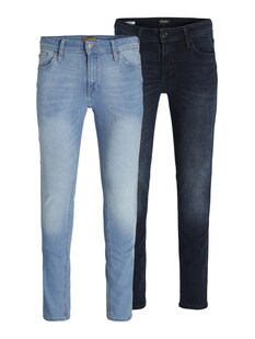 Jack & Jones Jeans Skinny 2 Pack Jeanshose JJILIAM JJORIGINAL AGI Jeanstrouser 