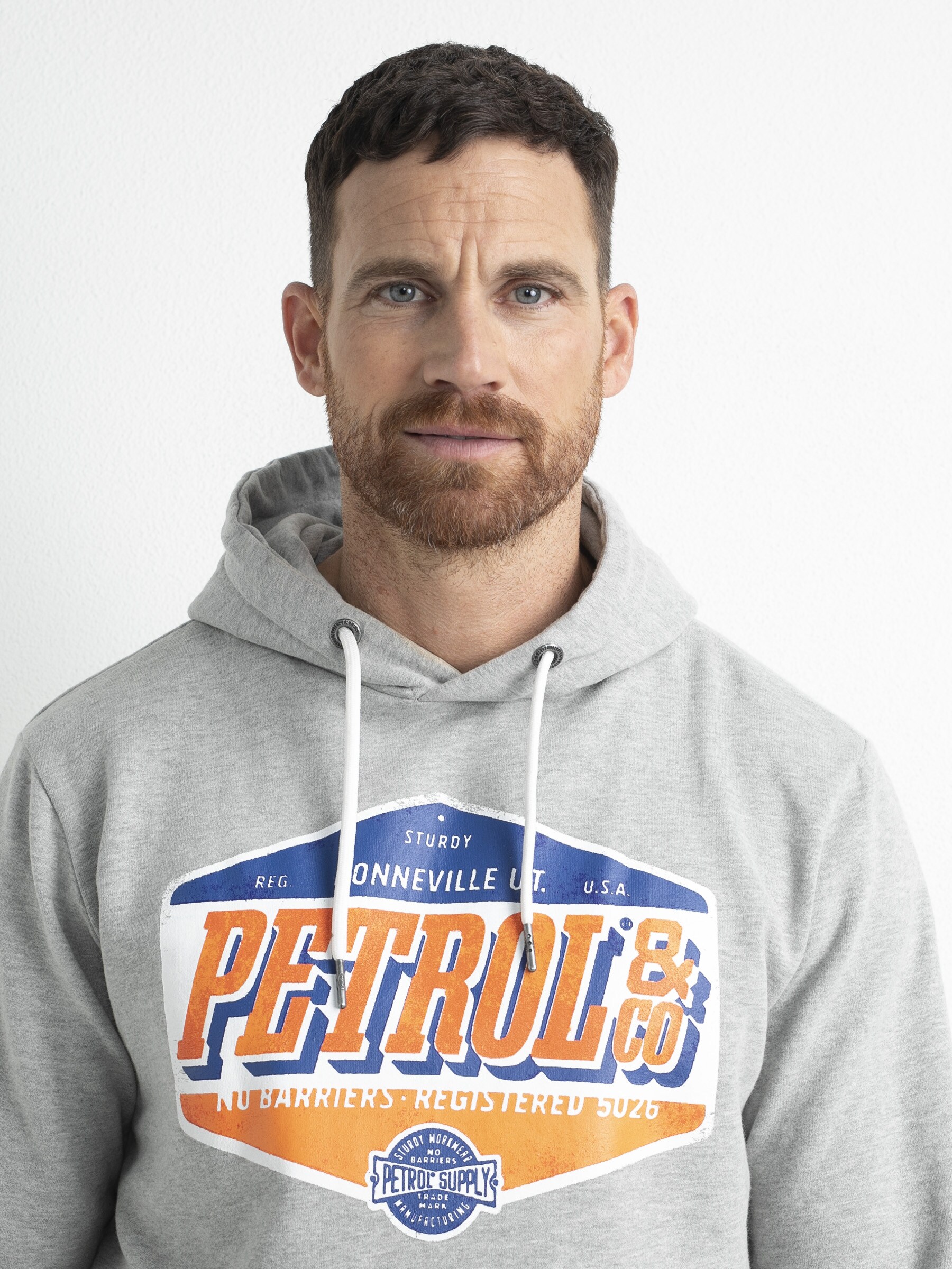 Petrol Industries Pullover Hoodie mit Kapuze Sweater Hooded Print 