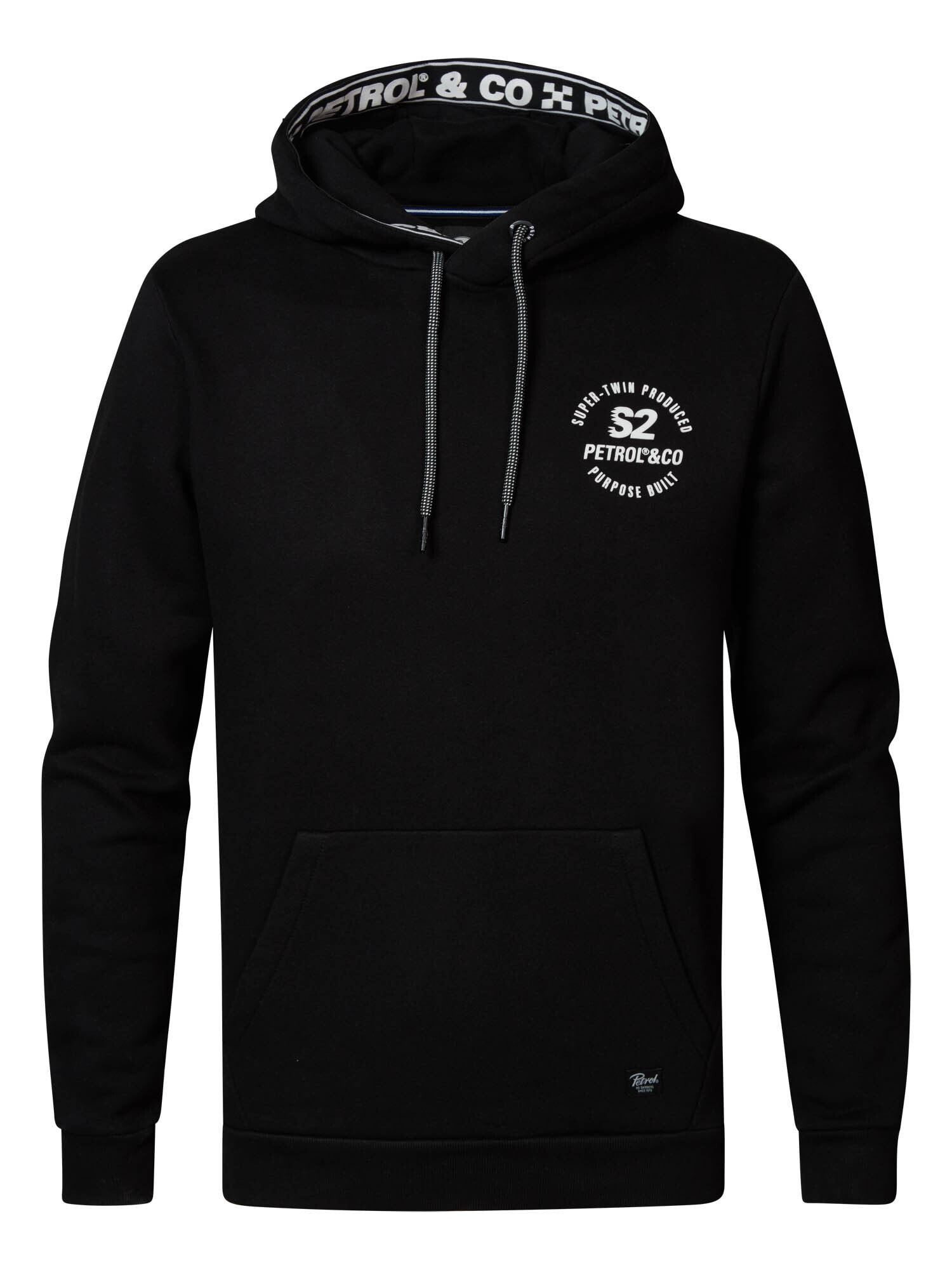 Petrol Industries Sweater Sweater Hooded Print 