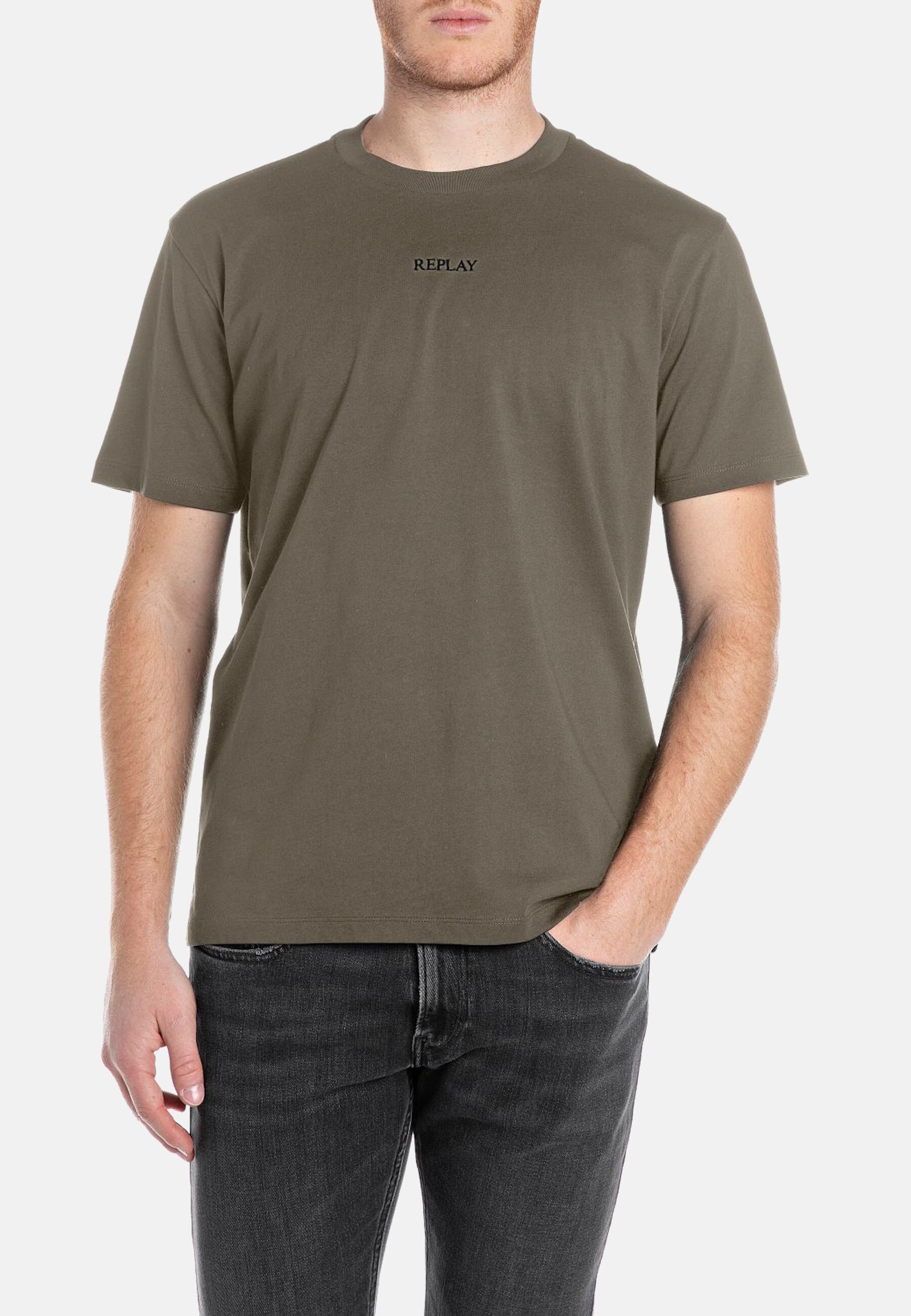 Replay T-Shirt Kurzarmshirt 