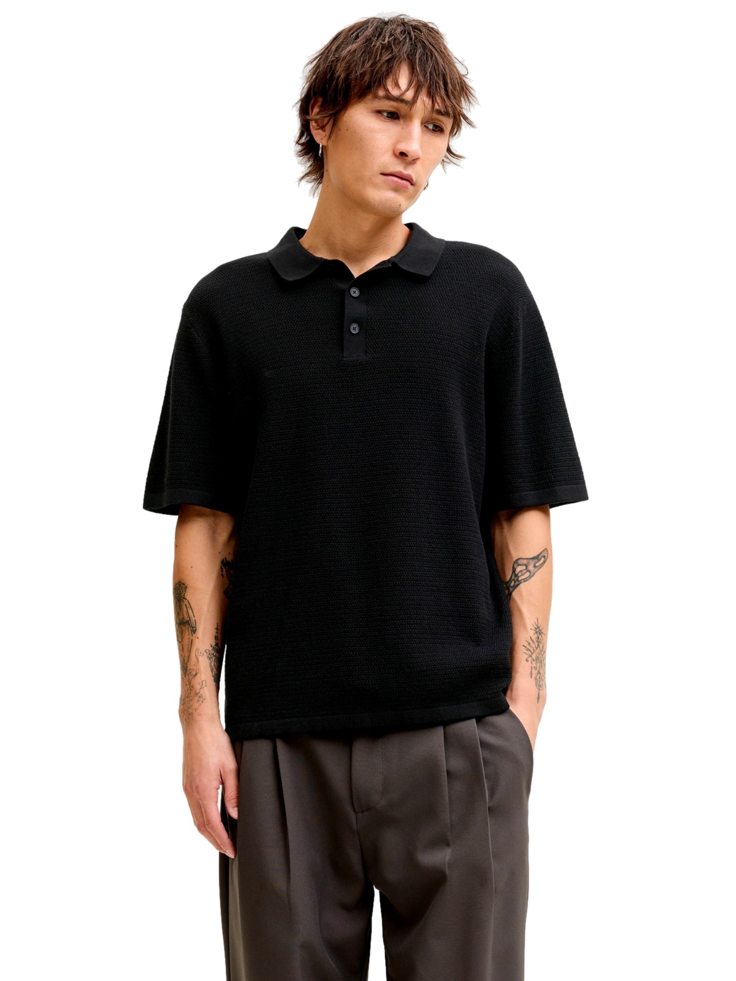 Jack & Jones Poloshirt JJEGEORGE KNIT POLO 