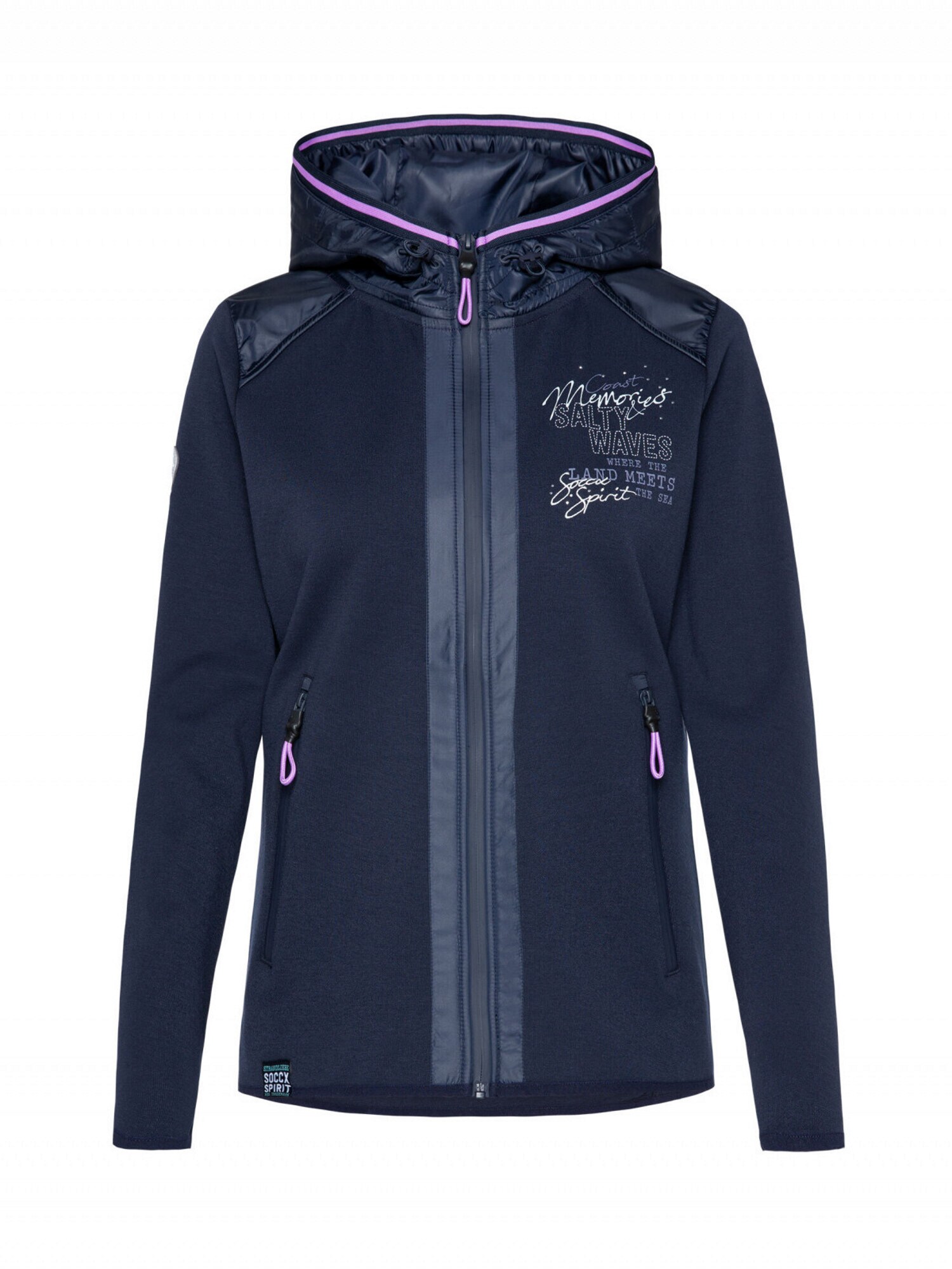 Soccx Jacke Meerliebe III Kapuzensweatjacke 