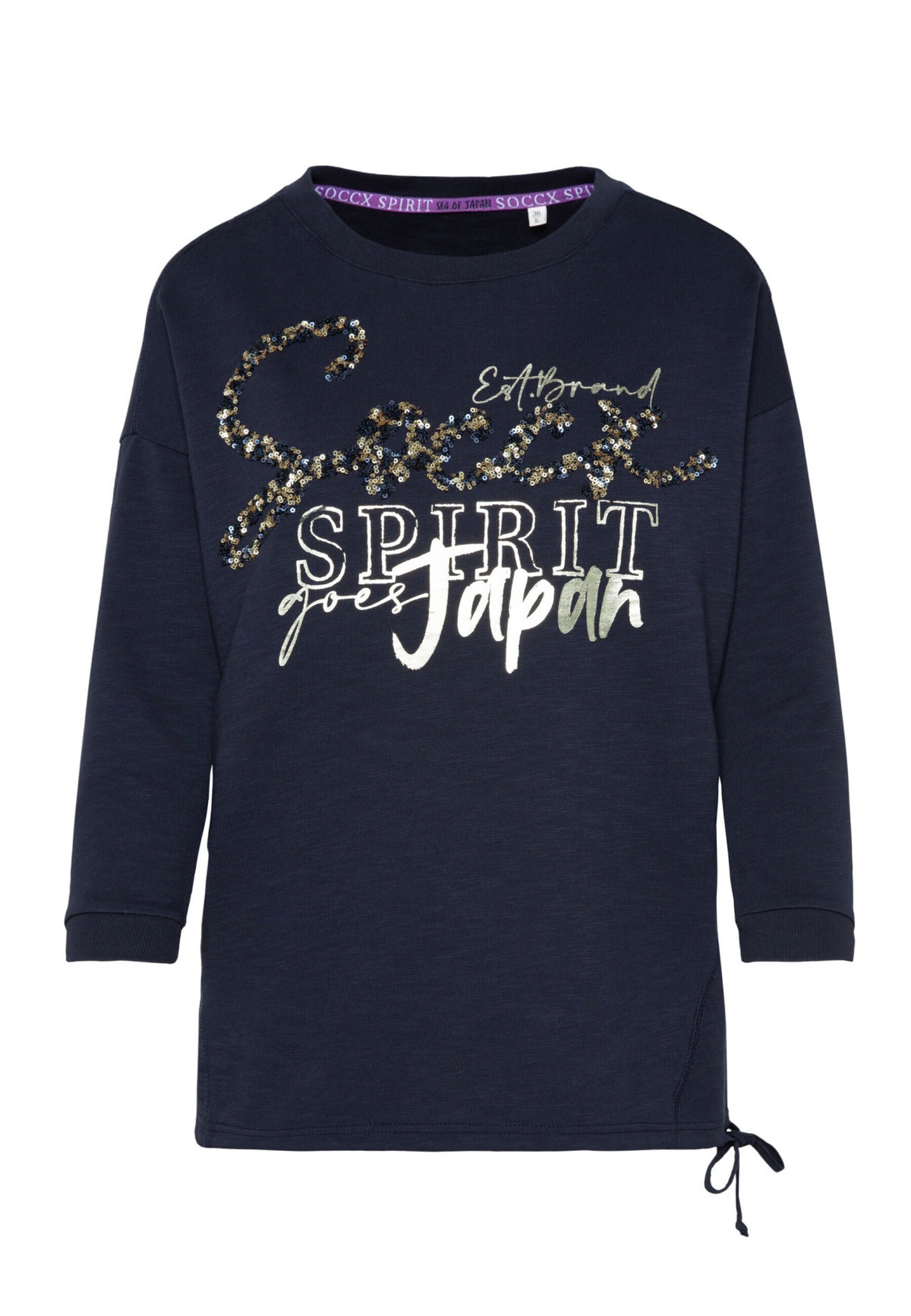 Soccx Longsleeve Konnichiwa Langarmshirt 