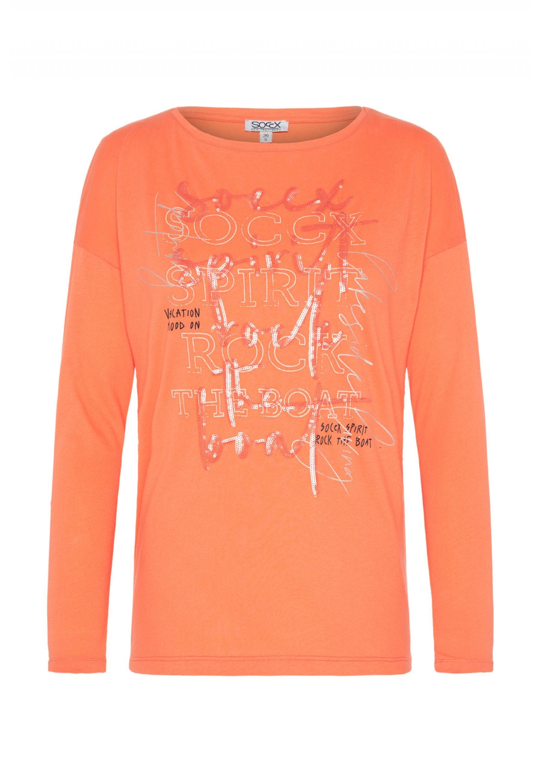 Soccx Longsleeve ROCK THE BOAT Langarmshirt 