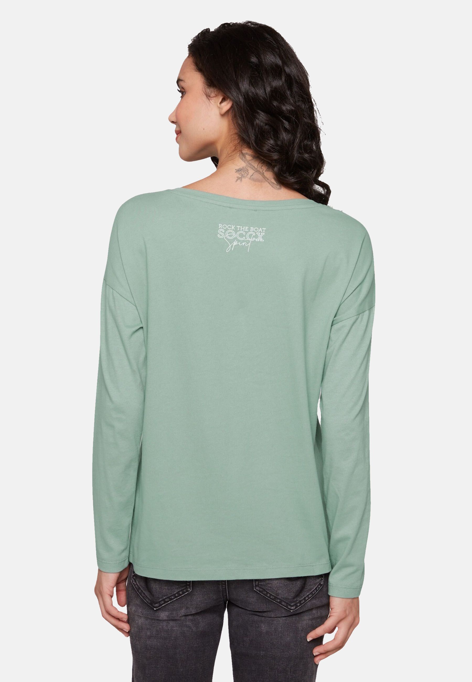 Soccx Longsleeve ROCK THE BOAT Langarmshirt 