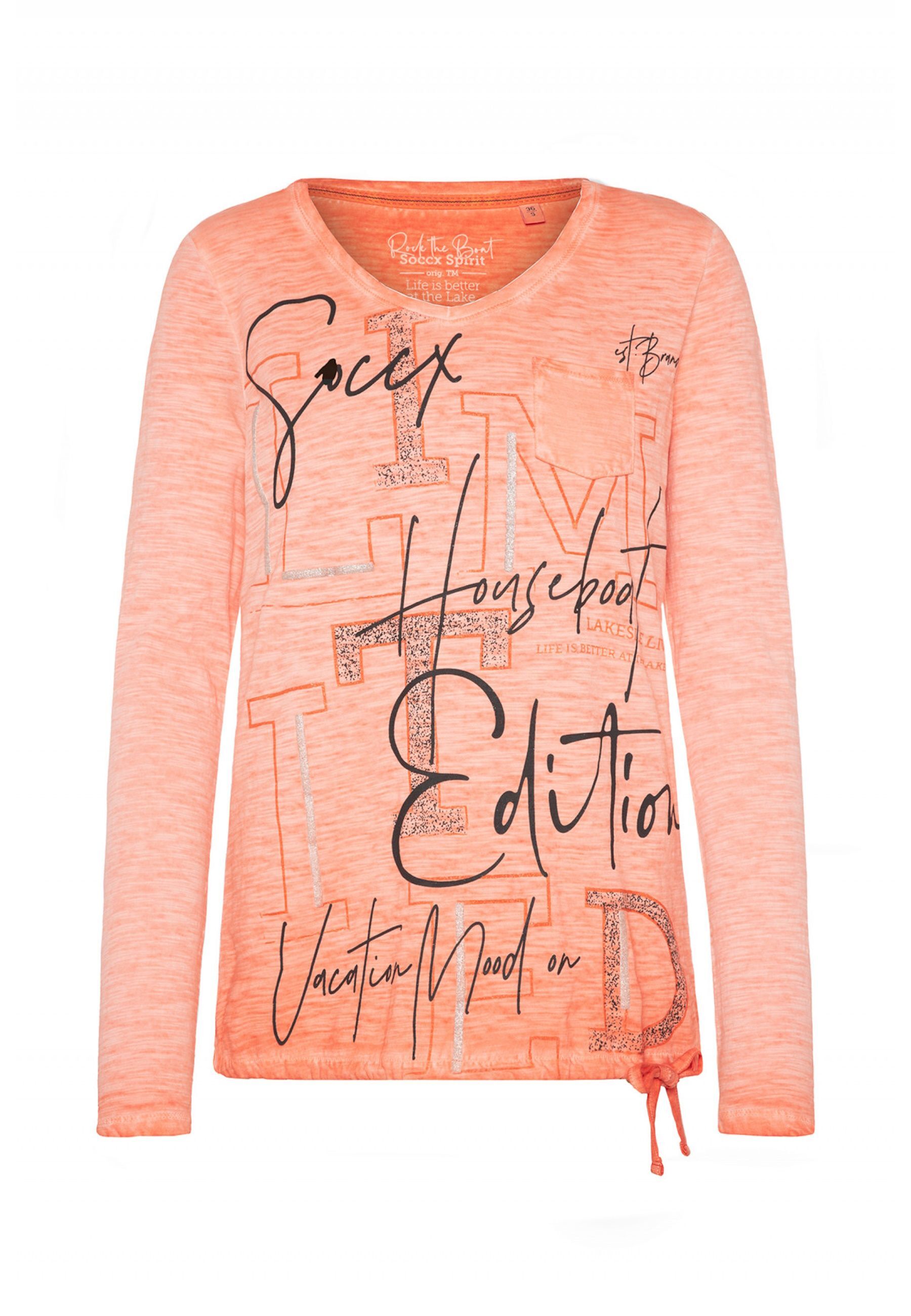 Soccx Longsleeve ROCK THE BOAT Langarmshirt 