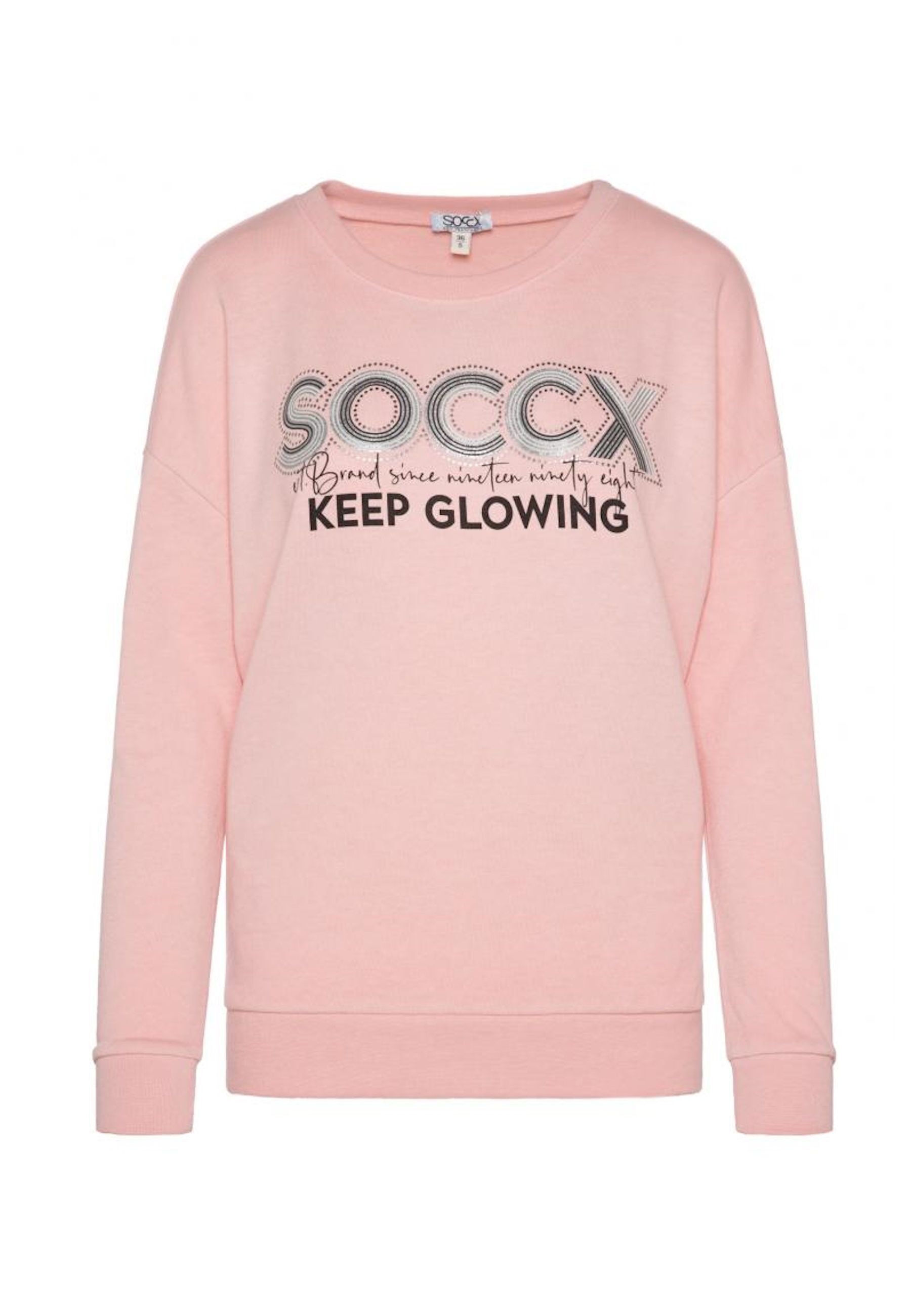 Soccx Pullover BASIC Sweatshirt 