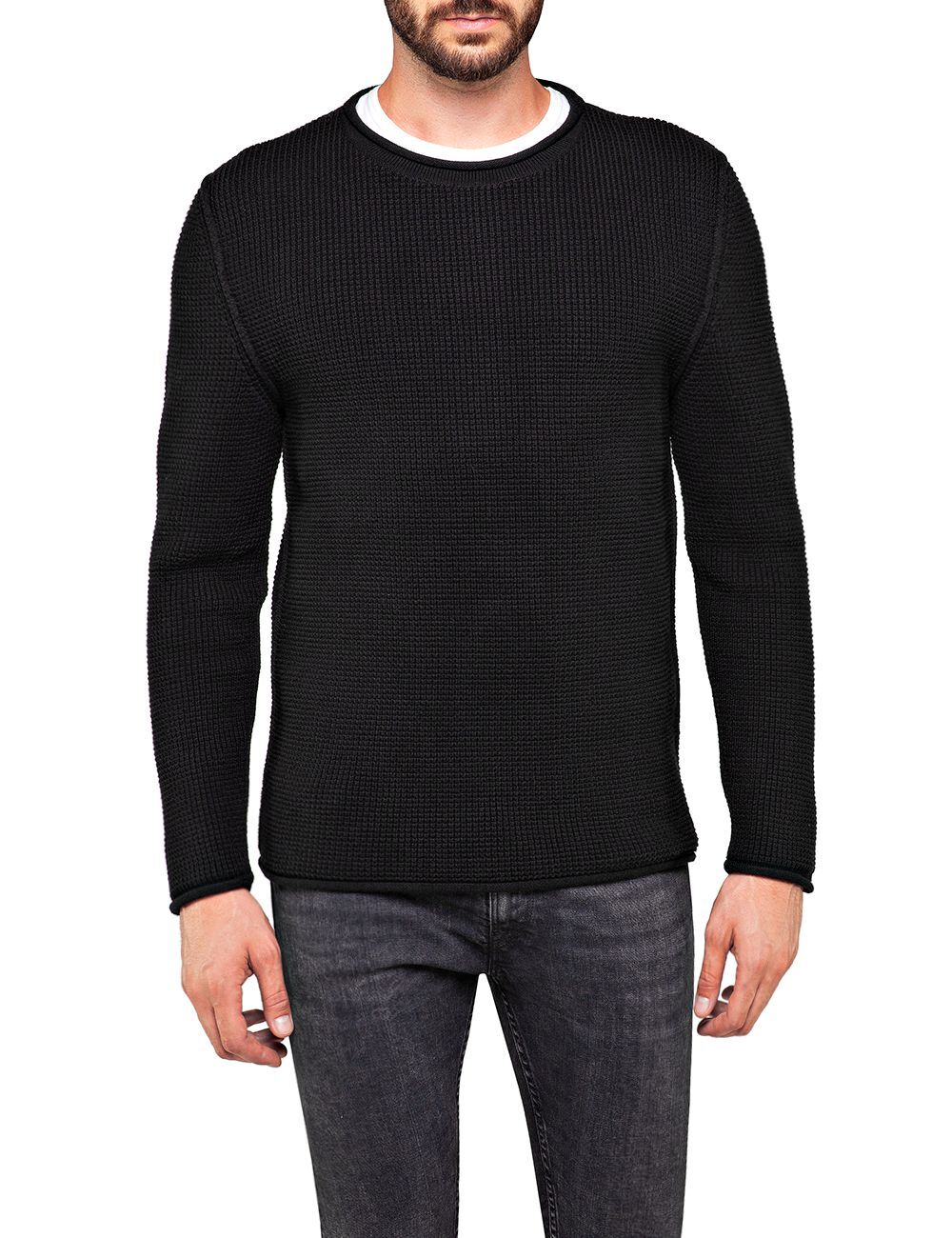 Replay Strickpullover HYPERFLEX Pullover R-Neck 