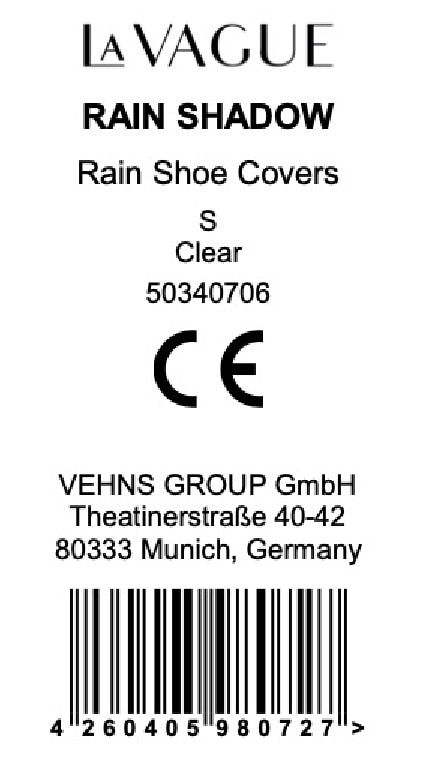 LA VAGUE &Uuml;berziehschuhe RAIN SHADOW 