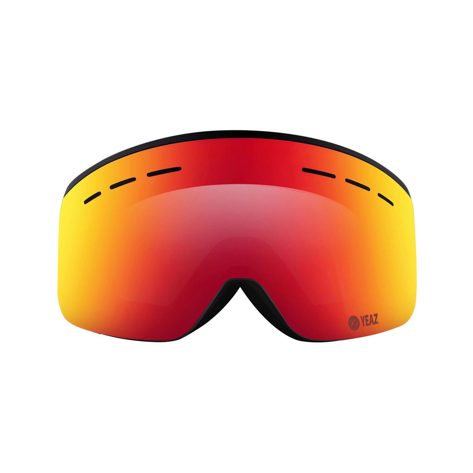 YEAZ Ski- Snowboardbrille schwarz RISE 
