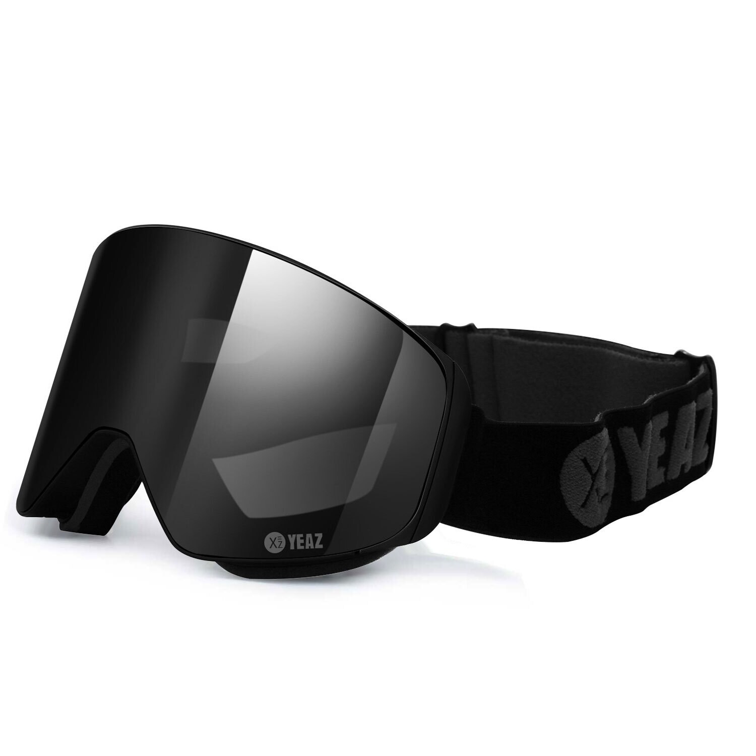 Magnet-Ski-Snowboardbrille schwarz/schwarz APEX