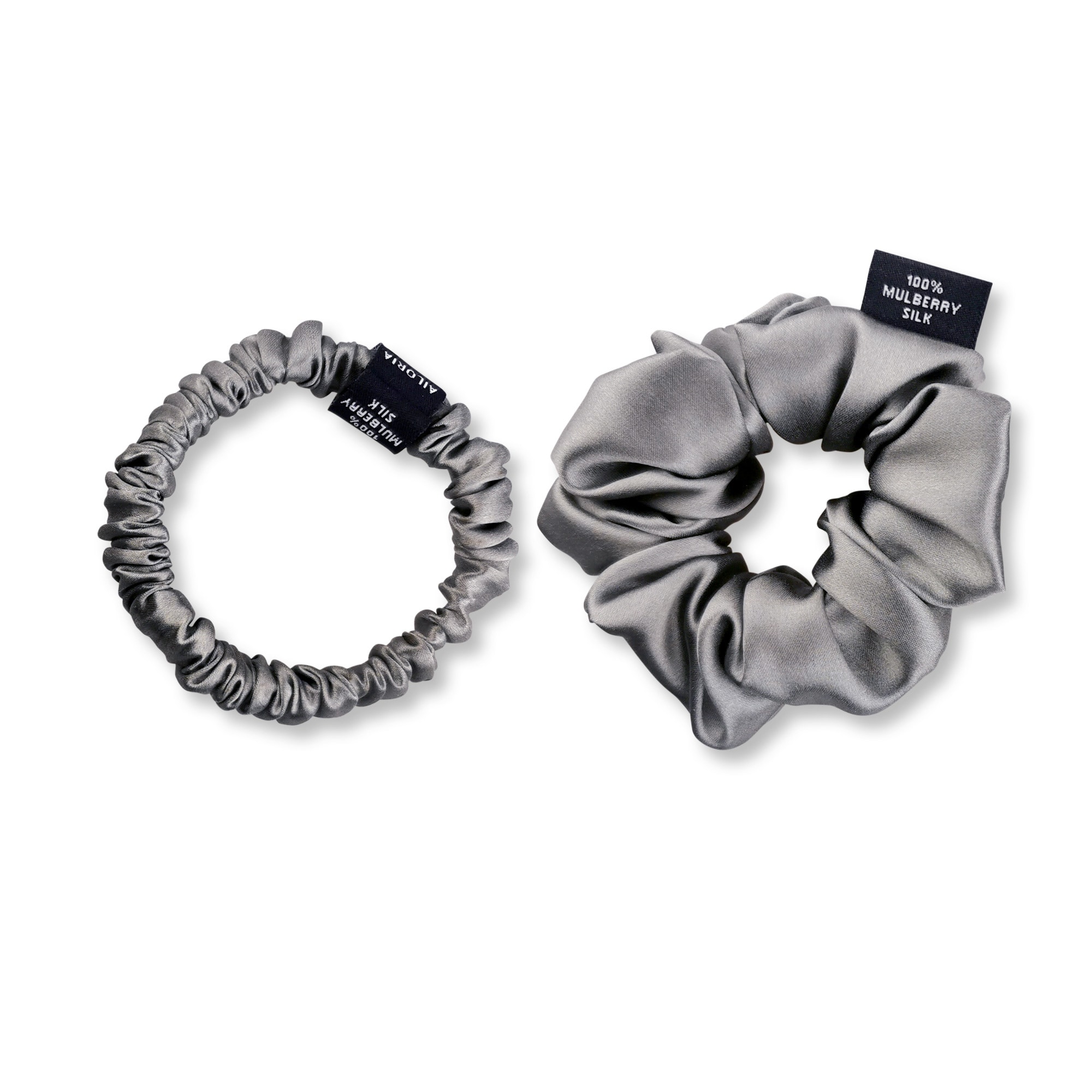 AILORIA Set Scrunchies S und M aus Seide DOUX 