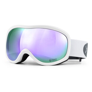 YEAZ Ski- und Snowboard-Brille violett/weiss STEEZE 