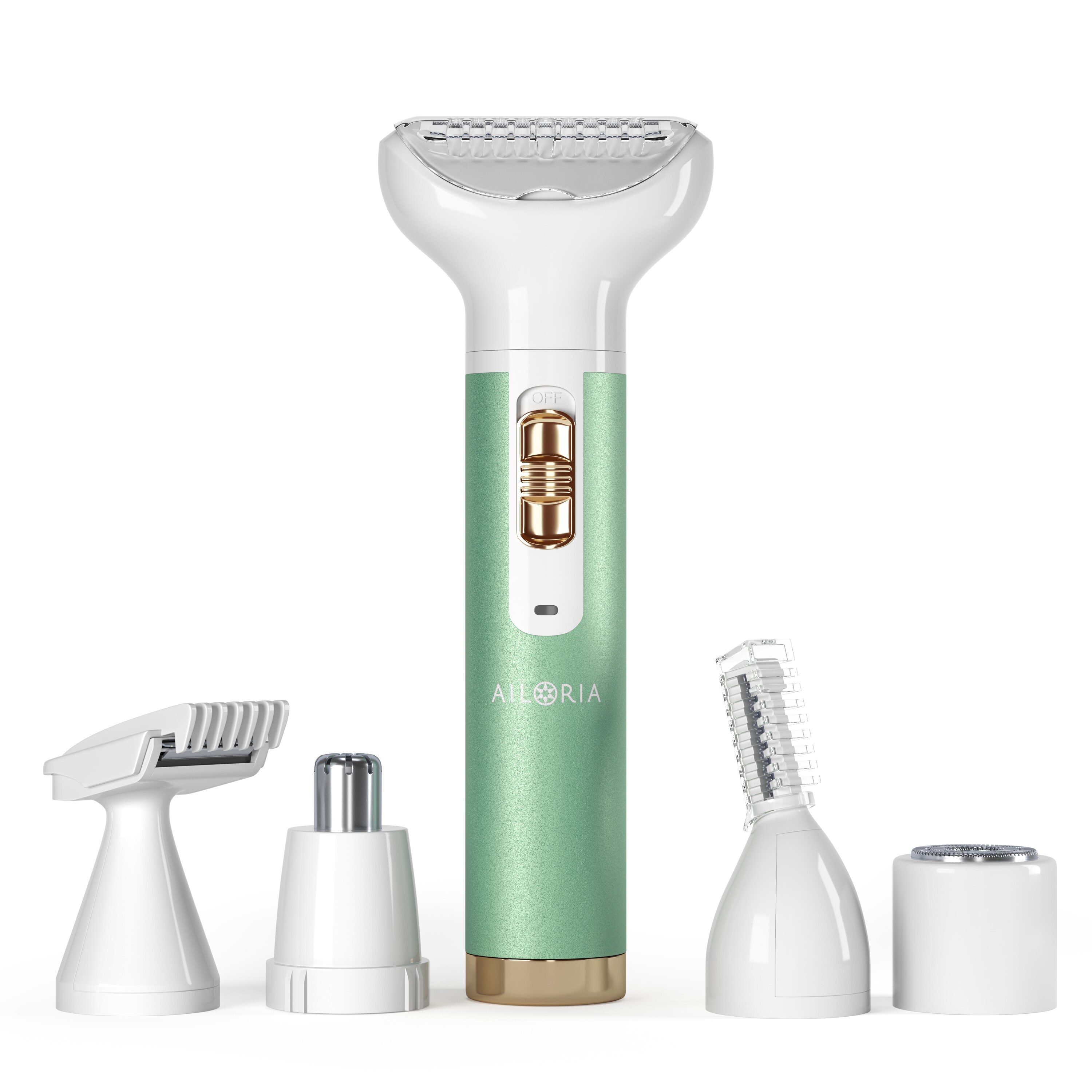 AILORIA Rasierer mit verschiedenen Aufs&auml;tzen USB EVAPORE SET 