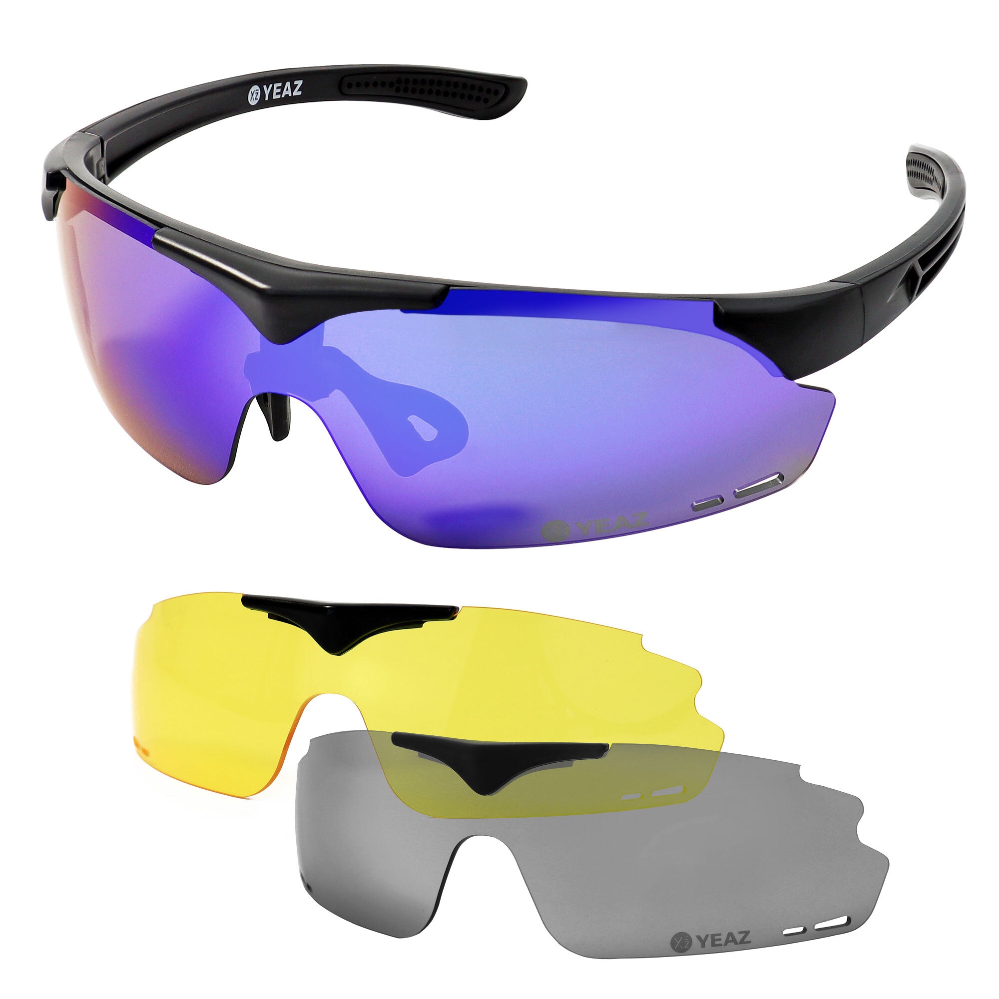YEAZ Set Magnet-Sport-Sonnenbrille SUNUP 
