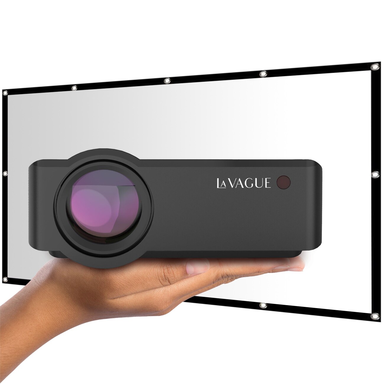 LA VAGUE LED-Projektor inkl. LV-STA100FP LV-HD320 BUNDLE 