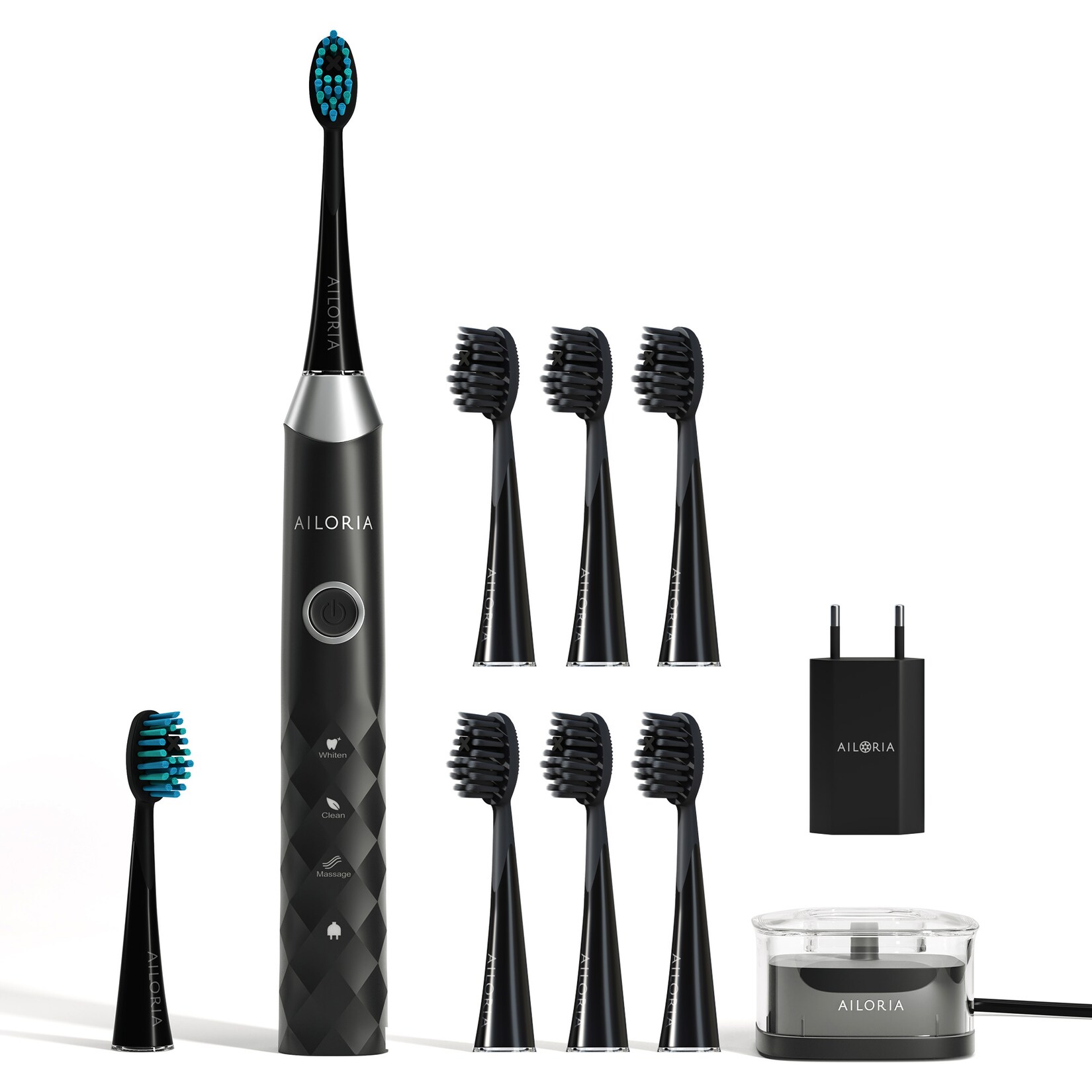 USB-Schallzahnbürste SHINE BRIGHT SET