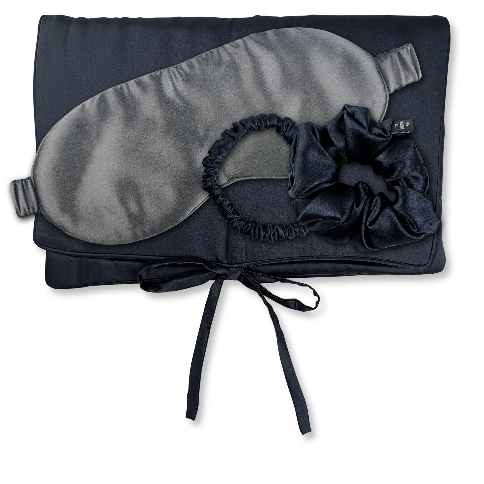 Tasche, Schlafmaske, Scrunchie S & Scrunchie M TRAVEL SET