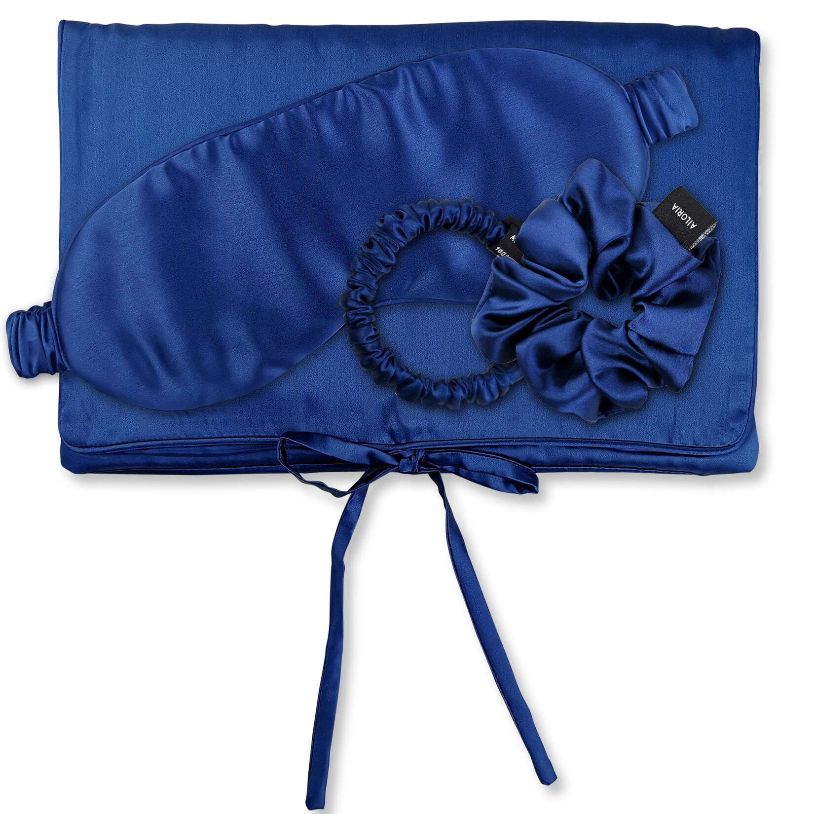 Tasche, Schlafmaske, Scrunchie S & Scrunchie M TRAVEL SET