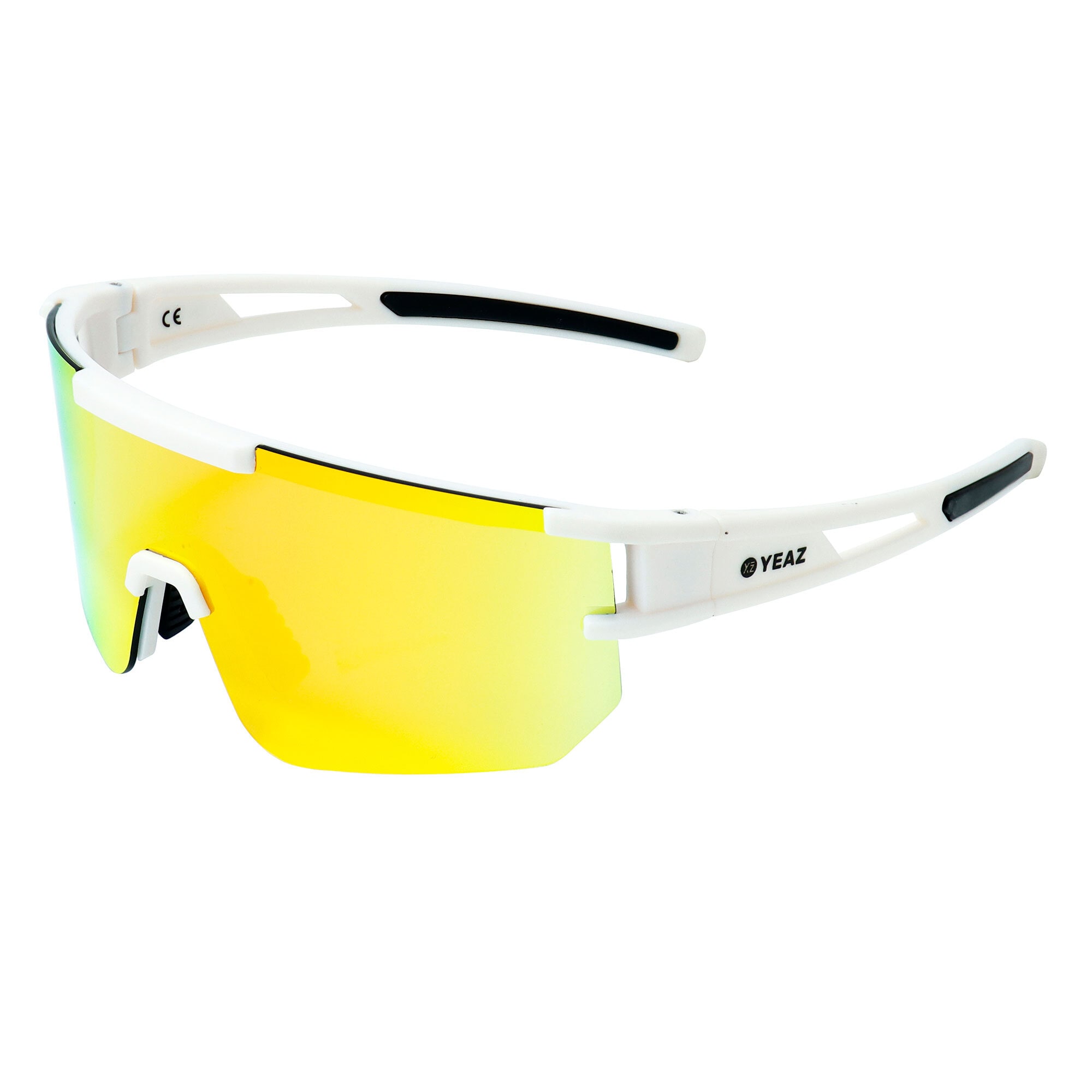 YEAZ Sport-Sonnenbrille Creme White/Mango Red SUNSPARK 
