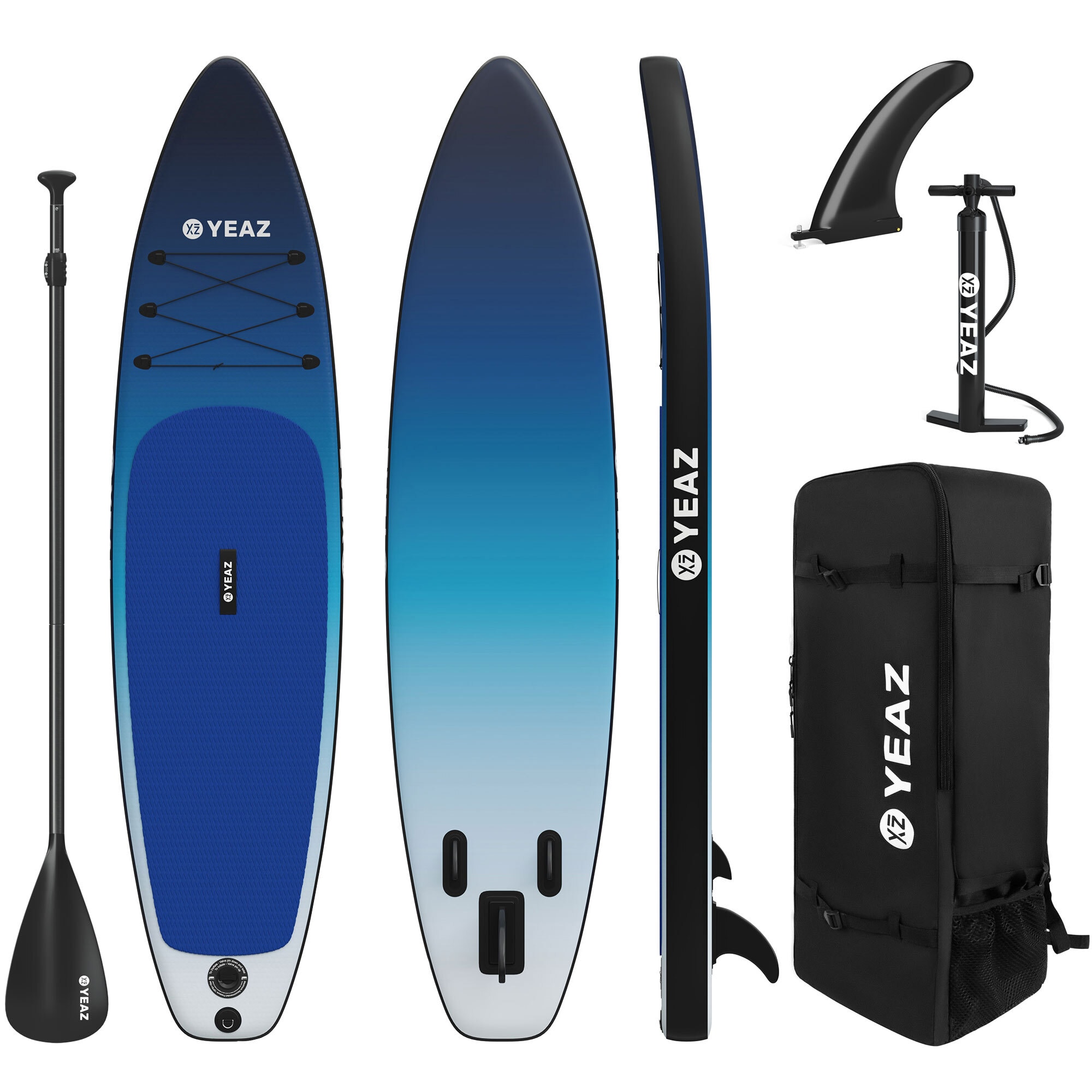 YEAZ SUP Board und Kit OCEAN BEACH - EXOTRACE - SET 