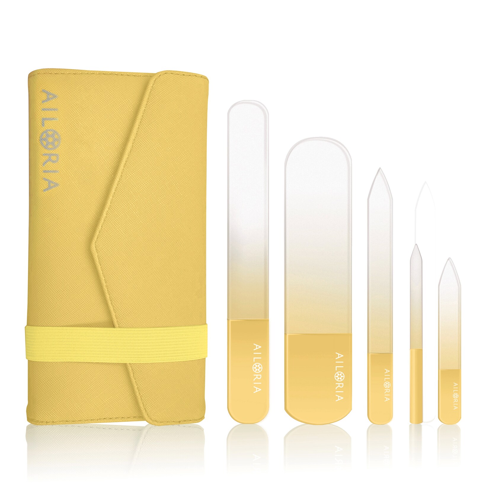 Glas-Nagelfeilenset CONTOUR LUXE