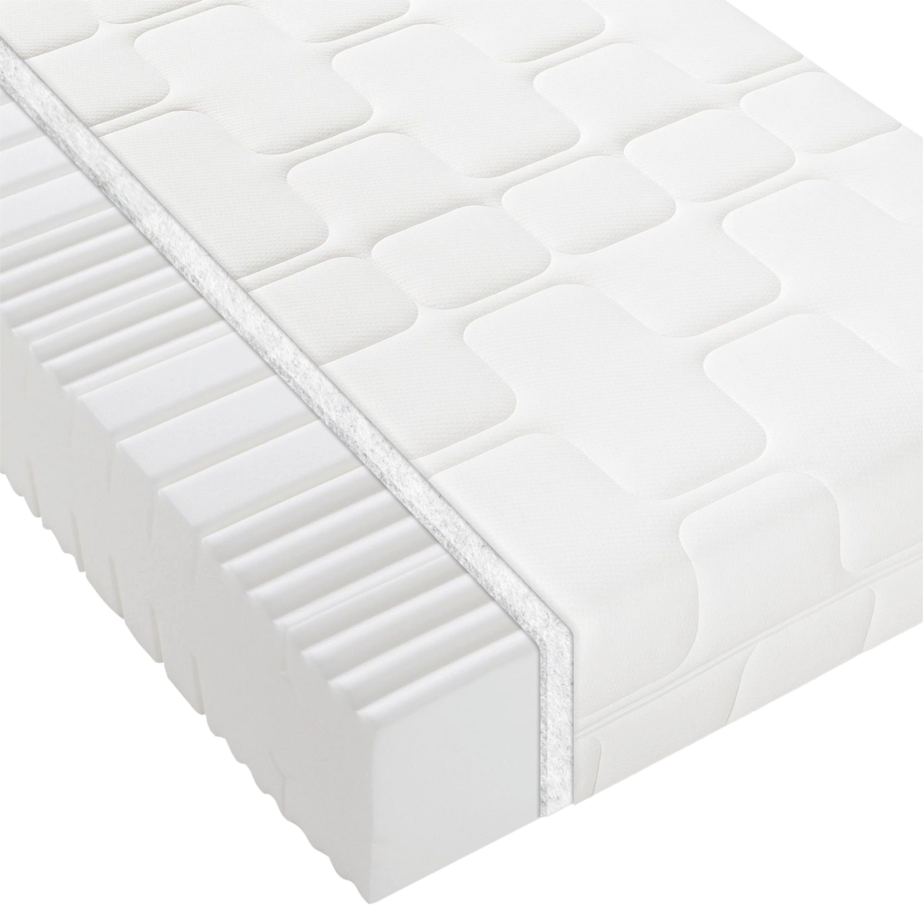 BeCoKaltschaummatratze BeCo Grand Relax, 25 cm Komforth&ouml;he, Made in Germany90 x 200 cm 