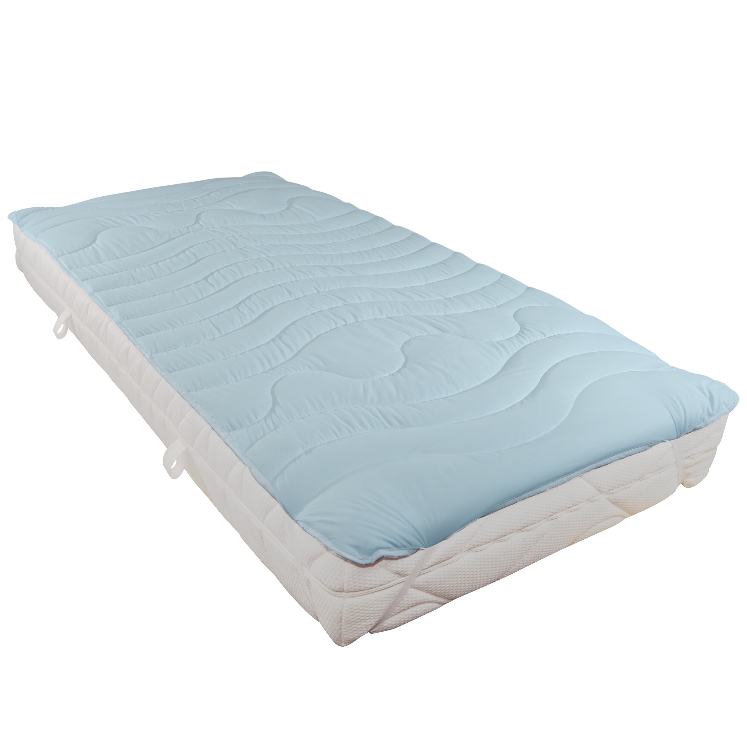 BeCoBeCo Sommer-Winter Unterbett 2 in 1 Matratzenauflage, kuschelweich und angenehm k&uuml;hlend100 x 200 cm 