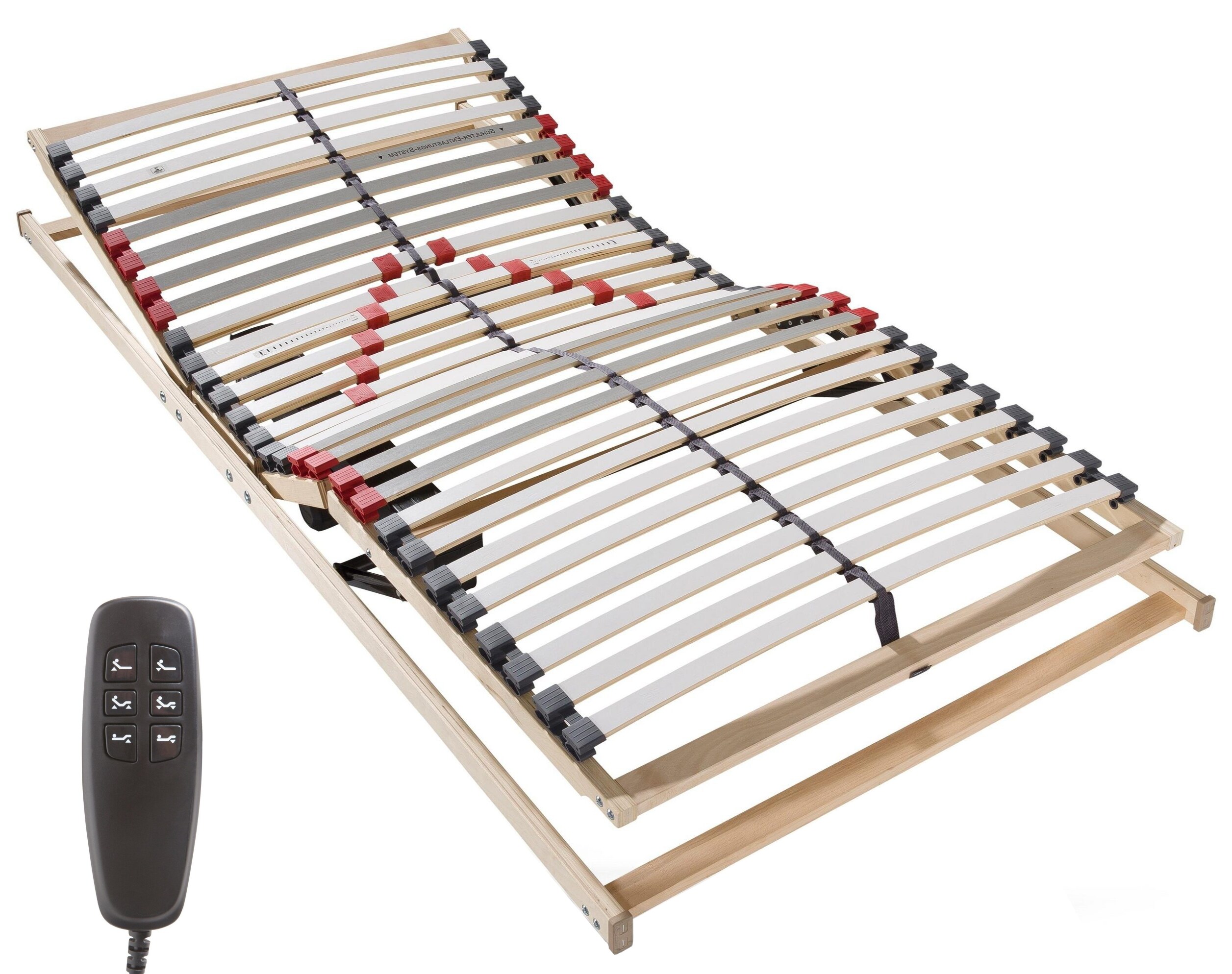BeCoLattenrost Superflex120 x 200 cmMotorisch verstellbar 