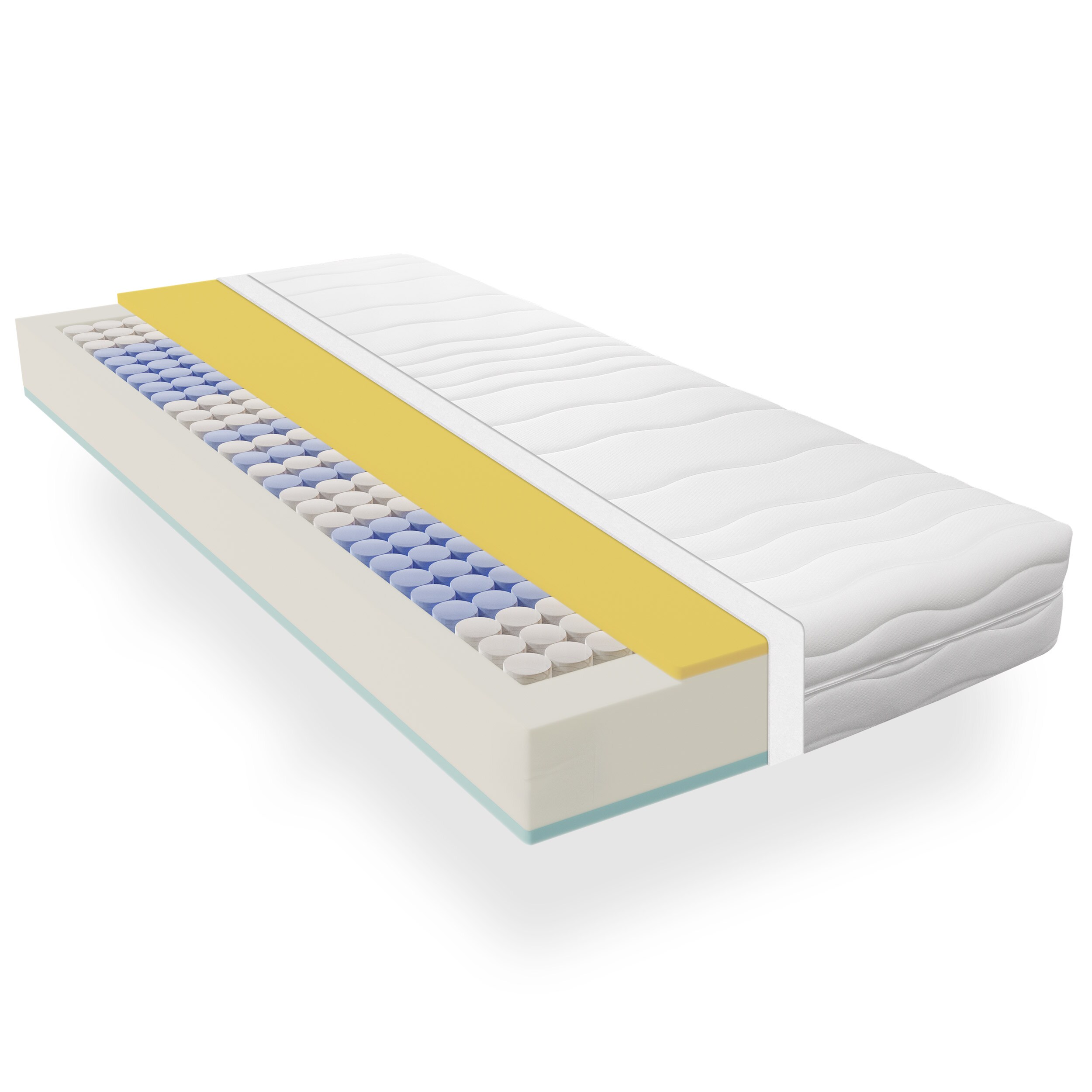 BeMeoBeMeo Federkern 21 cm Komfort-H&ouml;he120 x 200 cm 