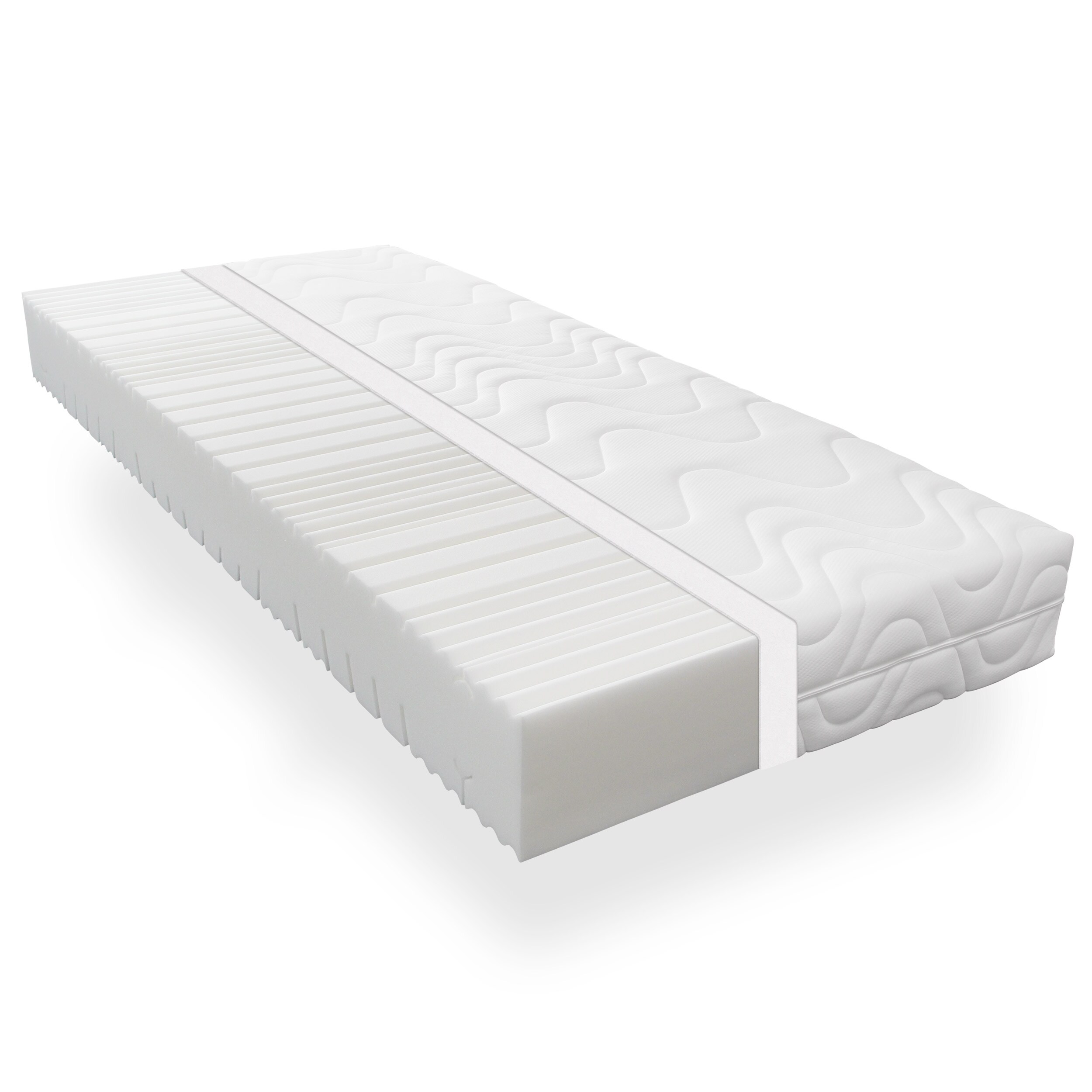 BeMeoBeMeo Kaltschaum 21 cm Komfort-H&ouml;he90 x 200 cm 