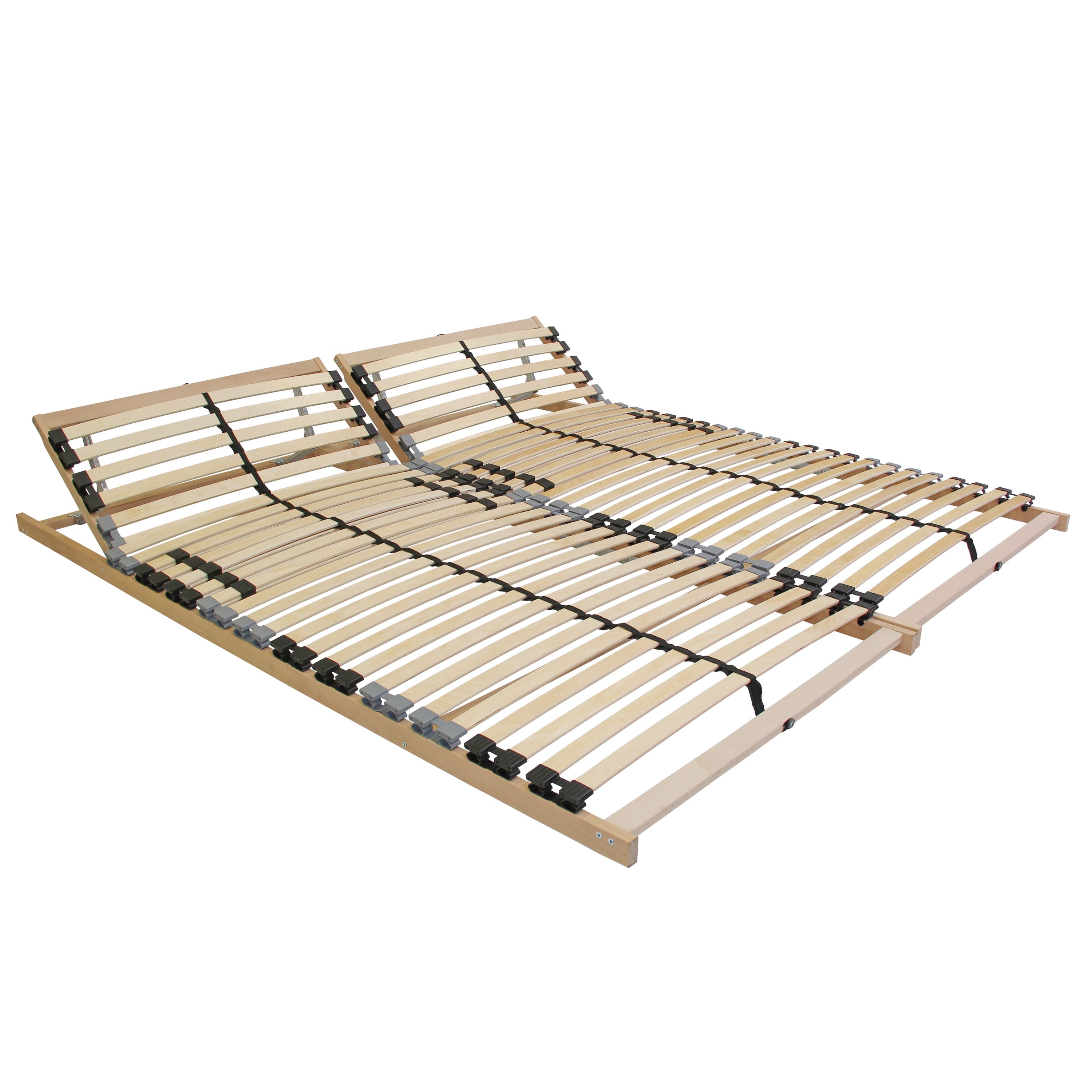 BeCoEasy 4 all BeCo Lattenrost mit verstellbarem Kopfteil200 x 200 cm 