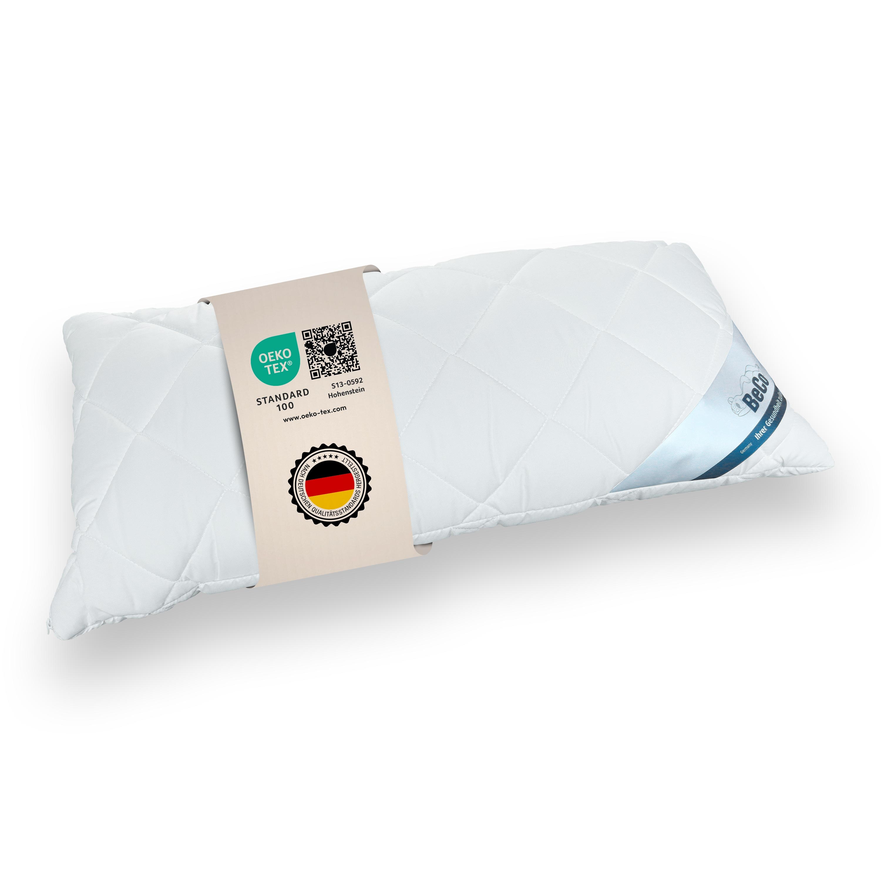 BeCoVario Visco Kopfkissen ergonomisch & wendbar | Nackenst&uuml;tzkissen40 x 80 cm 