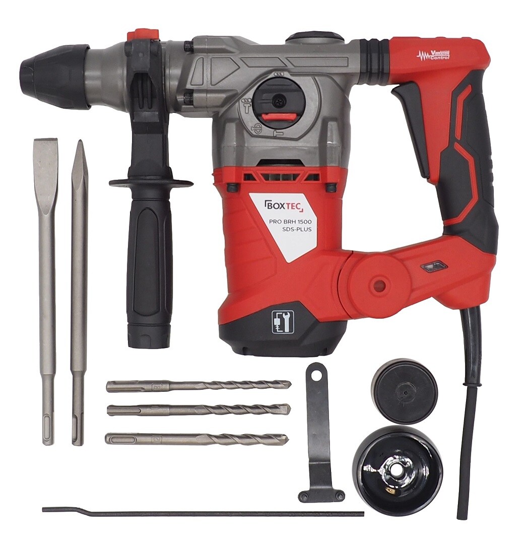 BRH 1500 Bohrhammer SDS-PLUS 1500W Antivibrationsgriff
