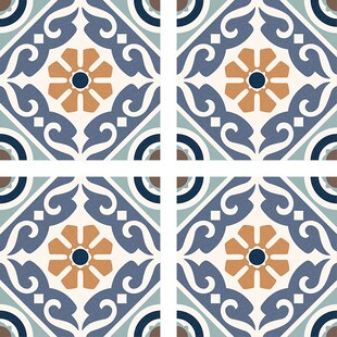 RIONI MIX 16.5 x 16.5 Feinsteinzeug Wand- und Bodenfliese 