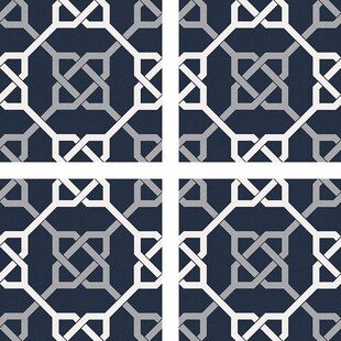 MARINI BLUE 16.5 x 16.5 Feinsteinzeug Wand- und Bodenfliese 