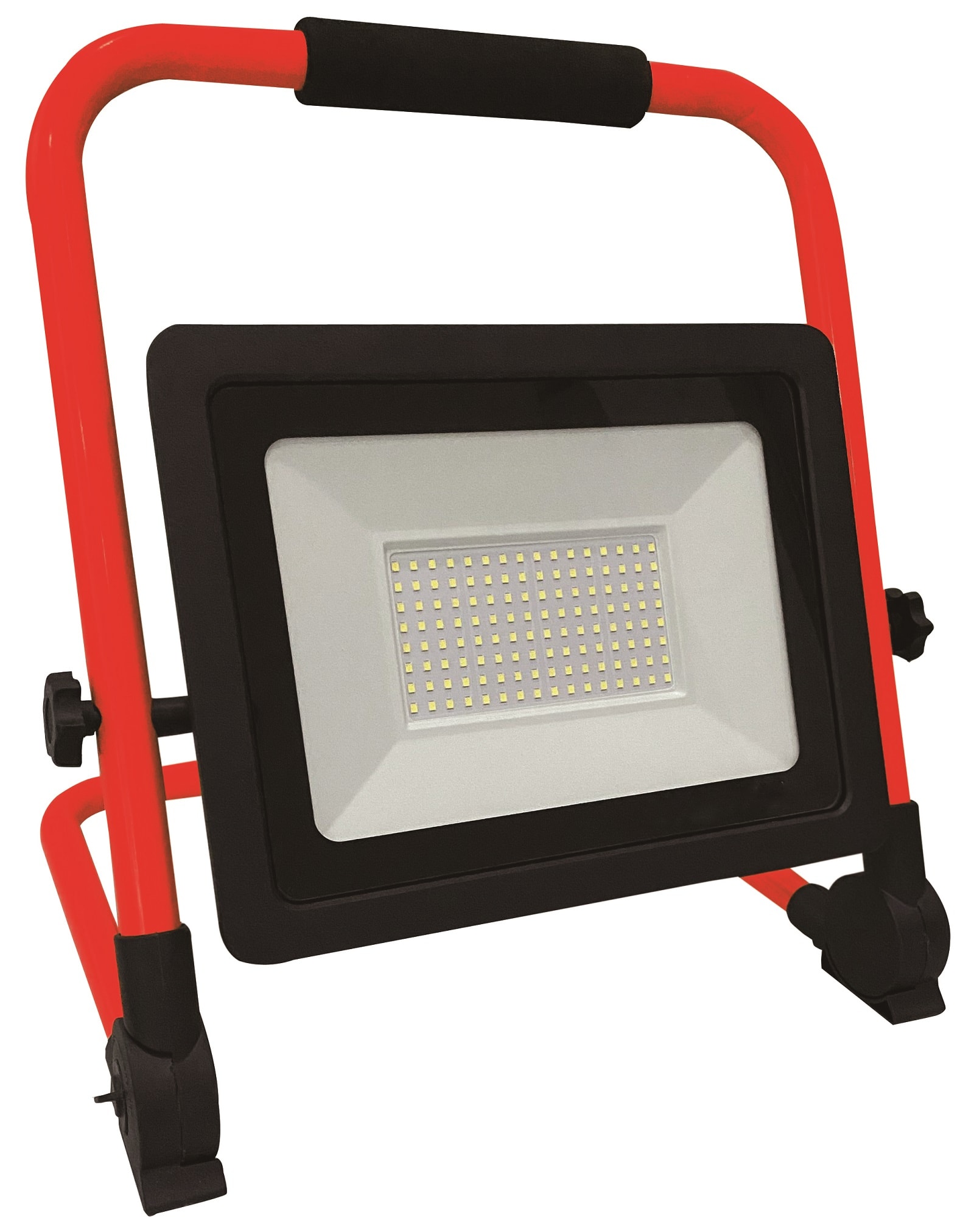 BOXTEC LED Arbeitsleuchte Baustrahler faltbar, 6500K, IP65, Gummikabel 