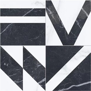 MARBLE VERSA 16.5 x 16.5 Feinsteinzeug Wand- und Bodenfliese 