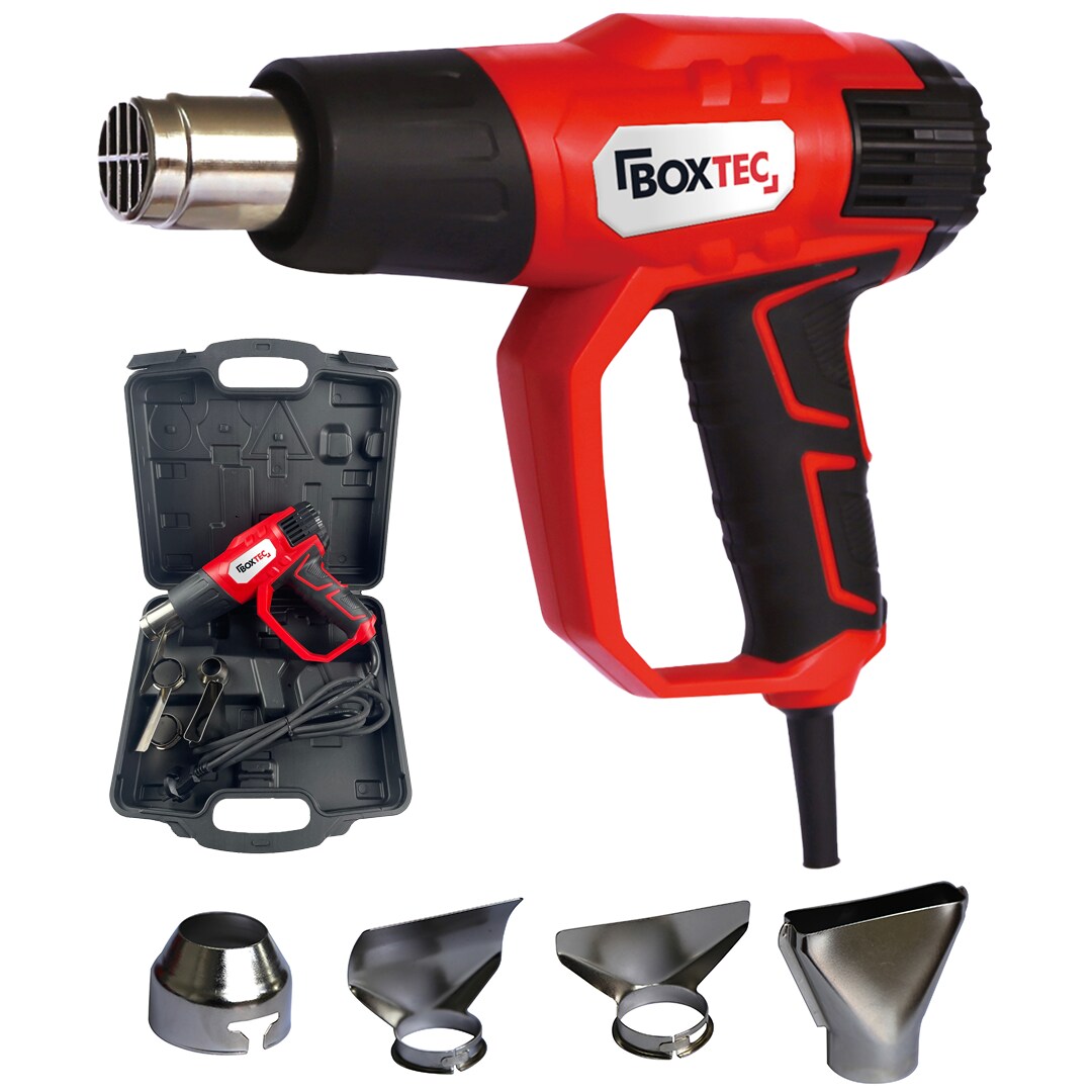 BOXTEC Heat Gun 2000 W Hei&szlig;luftpistole 350&deg;C / 550&deg;C HL 1920 