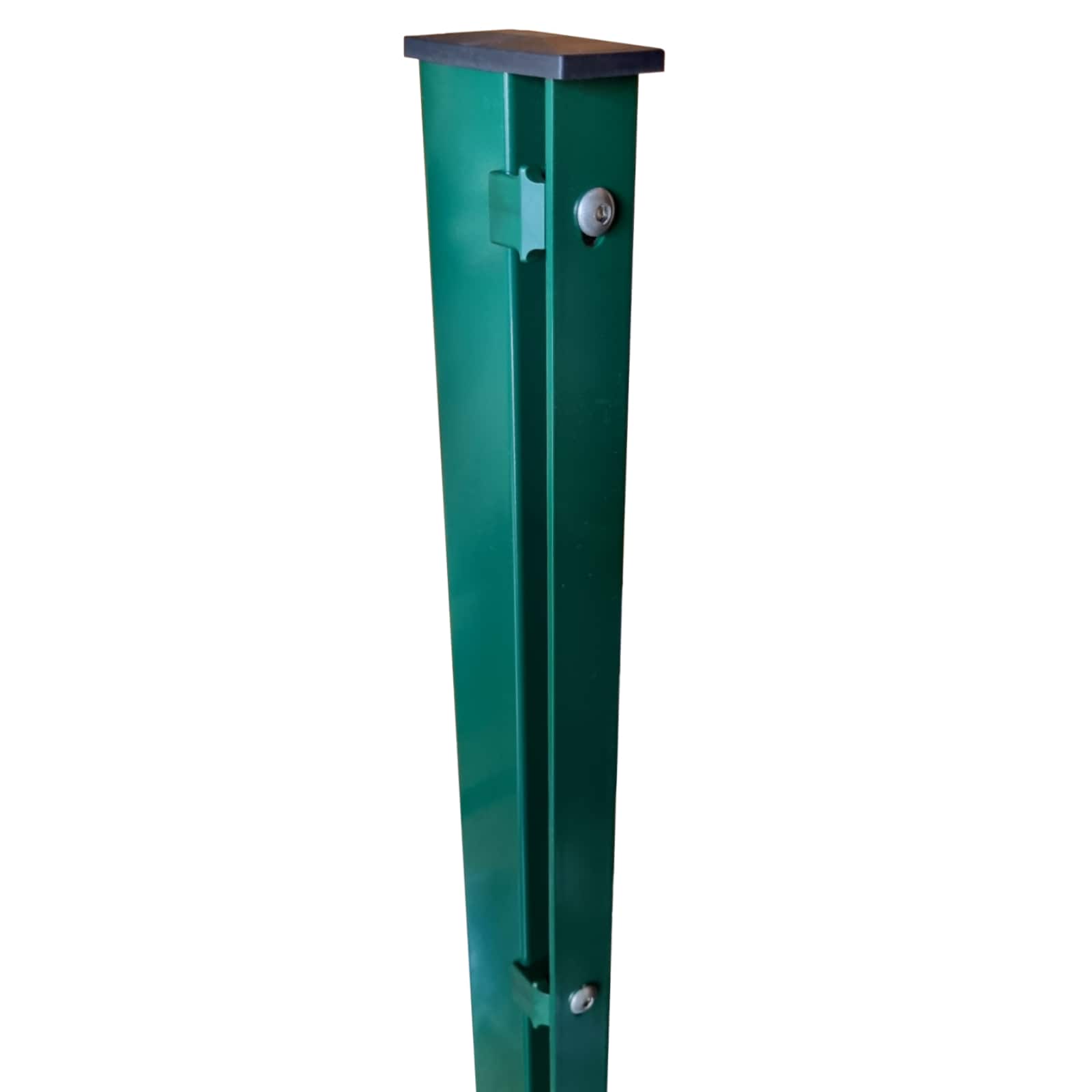 Fa-Bausysteme Zaunpfosten Moosgr&uuml;n Abdeckschiene H&ouml;he: 630 mm 
