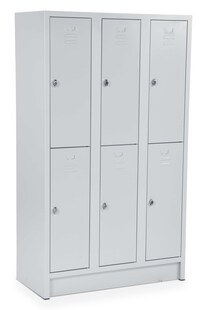 CEHA Mehrzweck- und Fächerschrank ST105 mit 6 Fächer in lichtgrau 