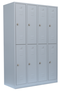 CEHA Mehrzweck- und Fächerschrank ST120 mit 8 Fächer in lichtgrau 