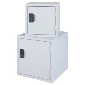 CEHA Schließ- Bürofachwürfel 30 x 30 x 30 cm mit Tür in lichtgrau 