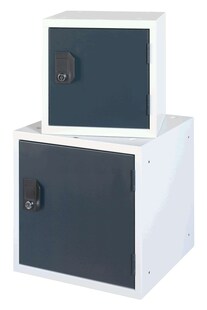 CEHA Schließ- Bürofachwürfel 45 x 45 x 45 cm mit Tür in anthrazitgrau 