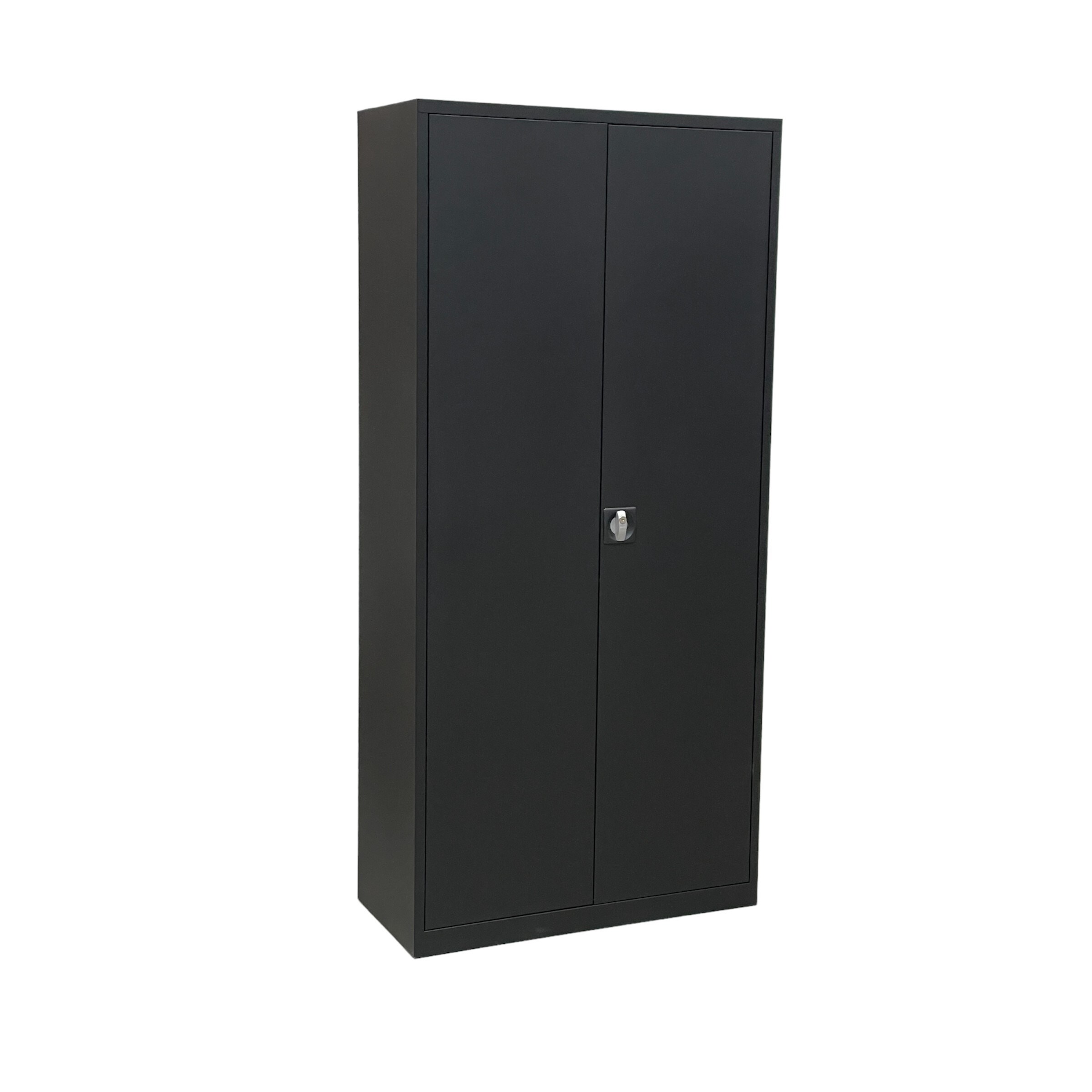 CEHA Stahl- und Fl&uuml;gelt&uuml;renschrank Classic 92 x 42 cm in RAL9005 tiefschwarz 