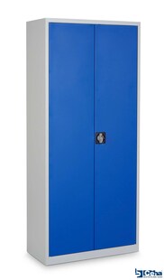 CEHA Stahl- und Flügeltürenschrank 92 x 60 cm enzianblau 